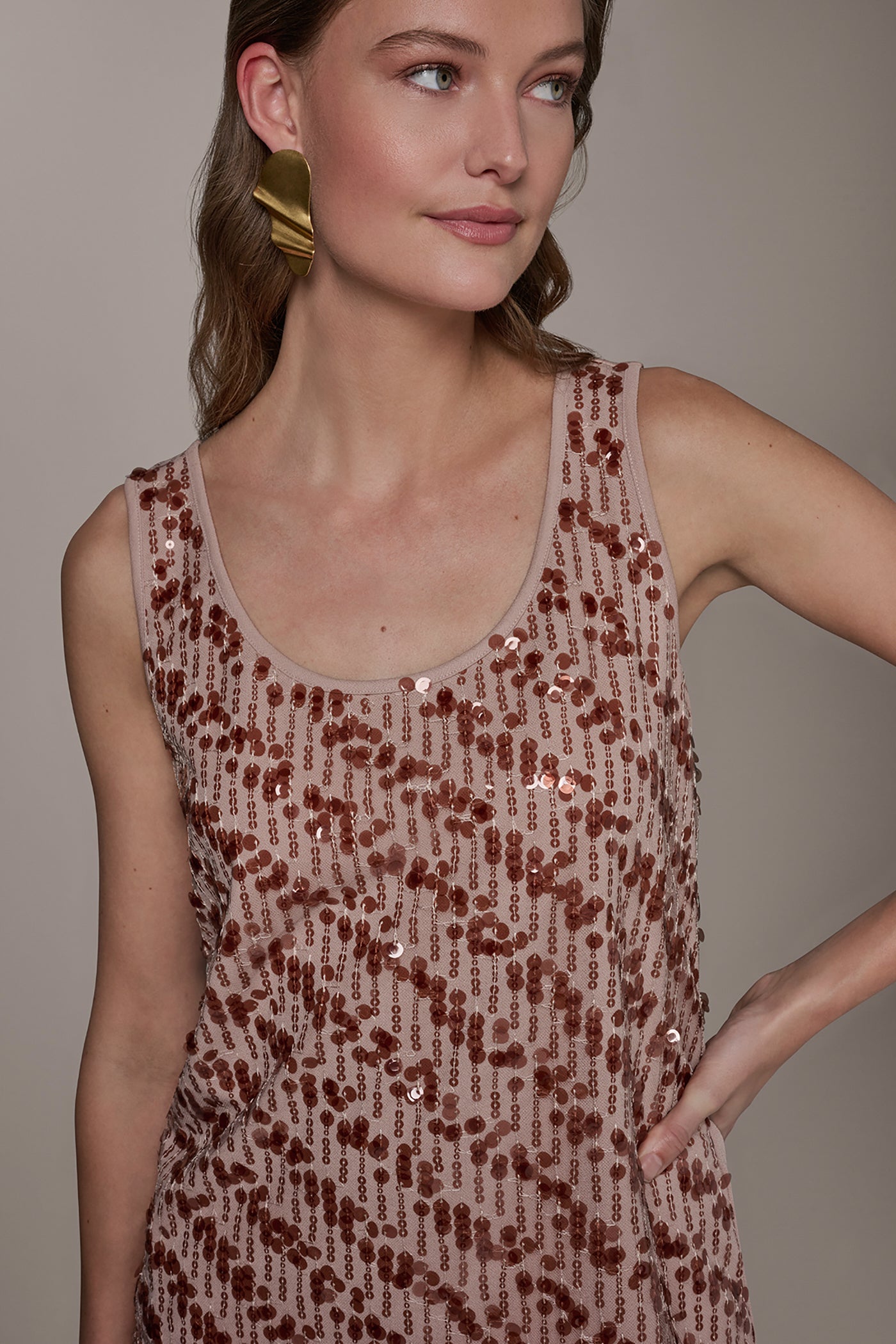 SEQUIN CAMISOLE VIEW 4 | New clothing