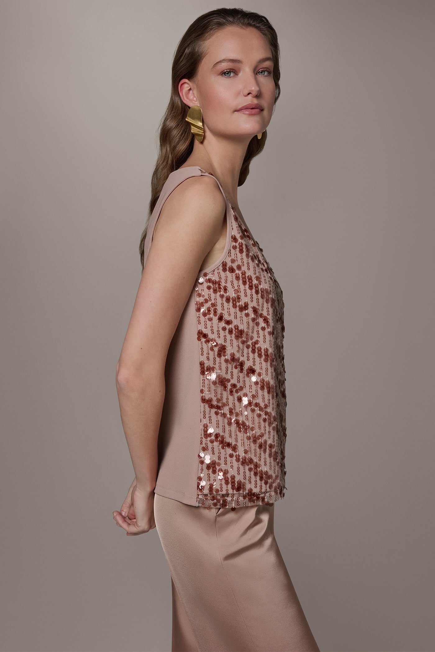 SEQUIN CAMISOLE VIEW 3 | New clothing