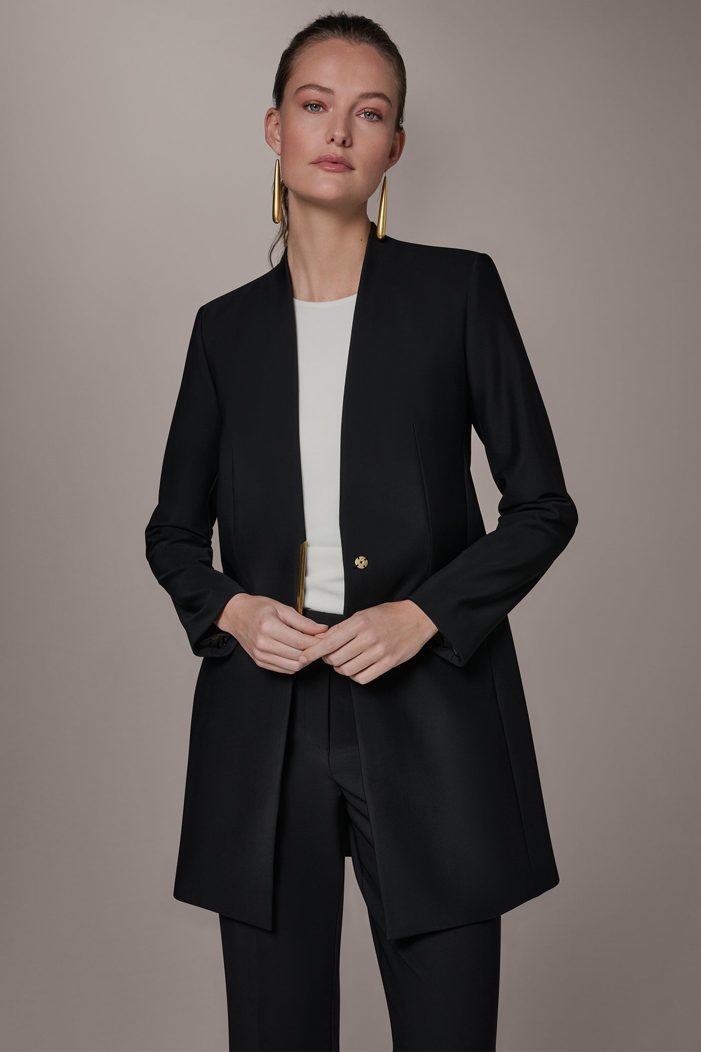 COLLARLESS TOPPER VIEW 6 | New Arrivals