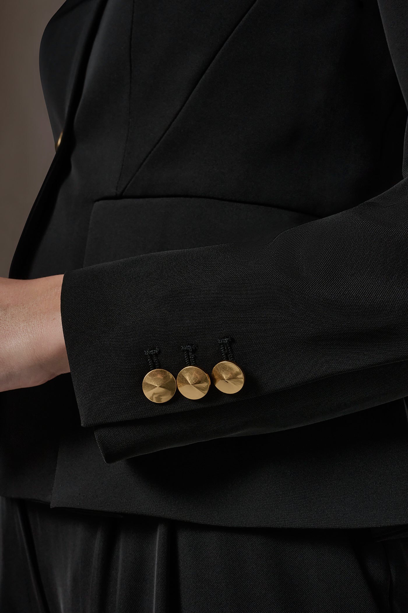 ONE-BUTTON PEPLUM JACKET VIEW 4