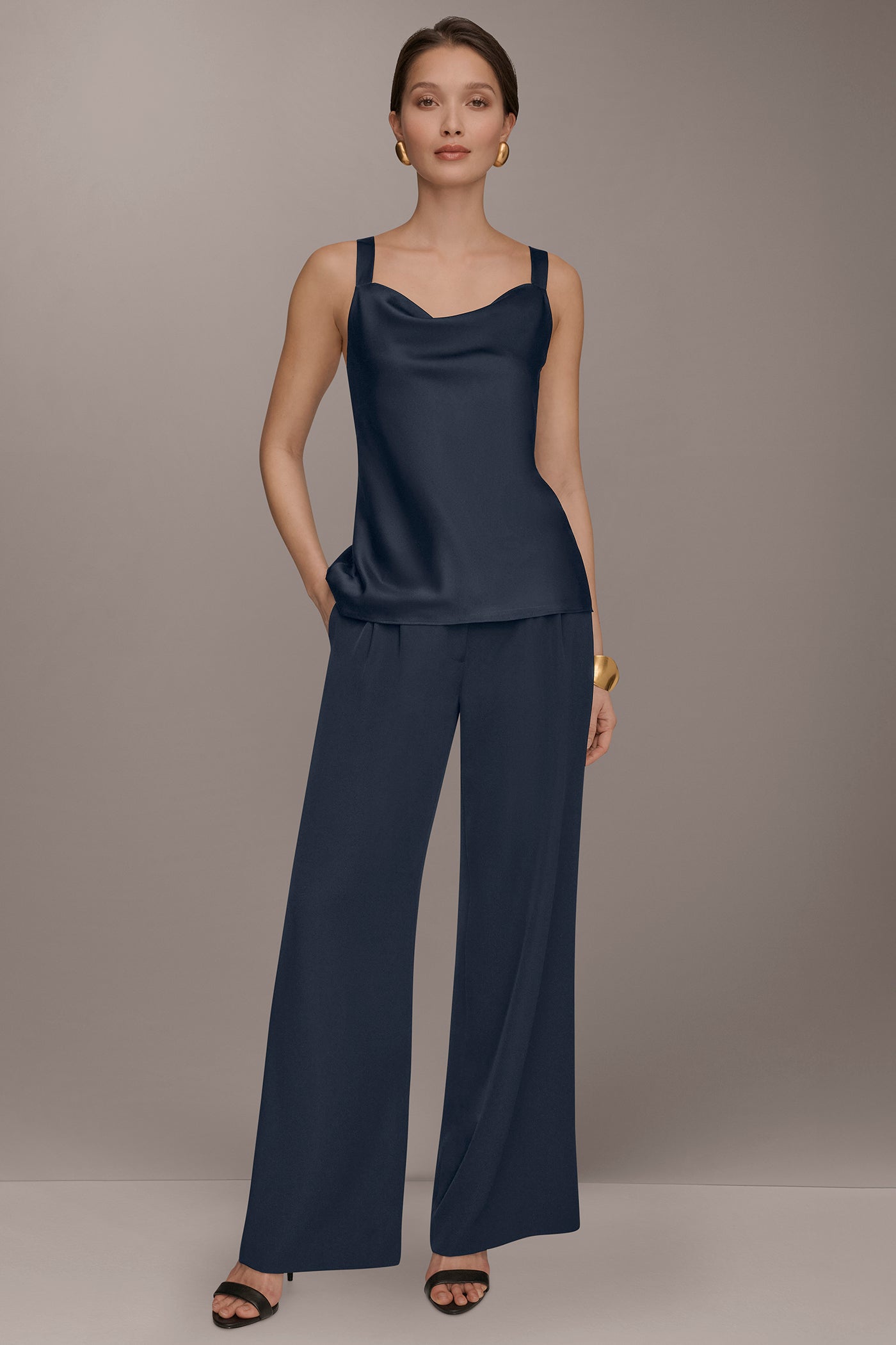 COWL-NECK CAMI VIEW 4 | Tops