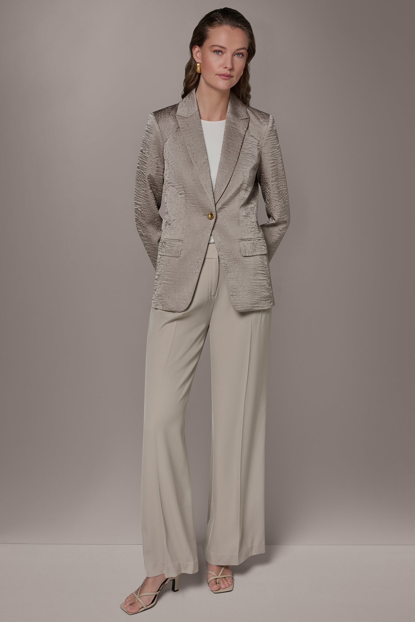 ONE BUTTON BLAZER VIEW 5 | Blazers & Vests