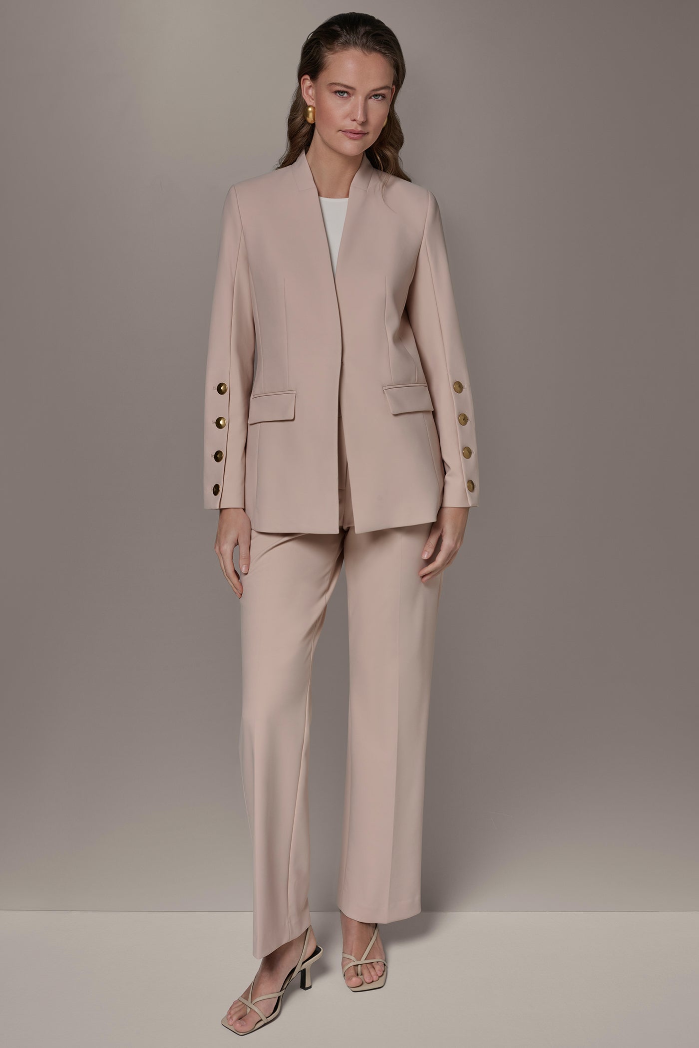 FOUR BUTTON SLEEVE BLAZER VIEW 7 | Blazers & Vests