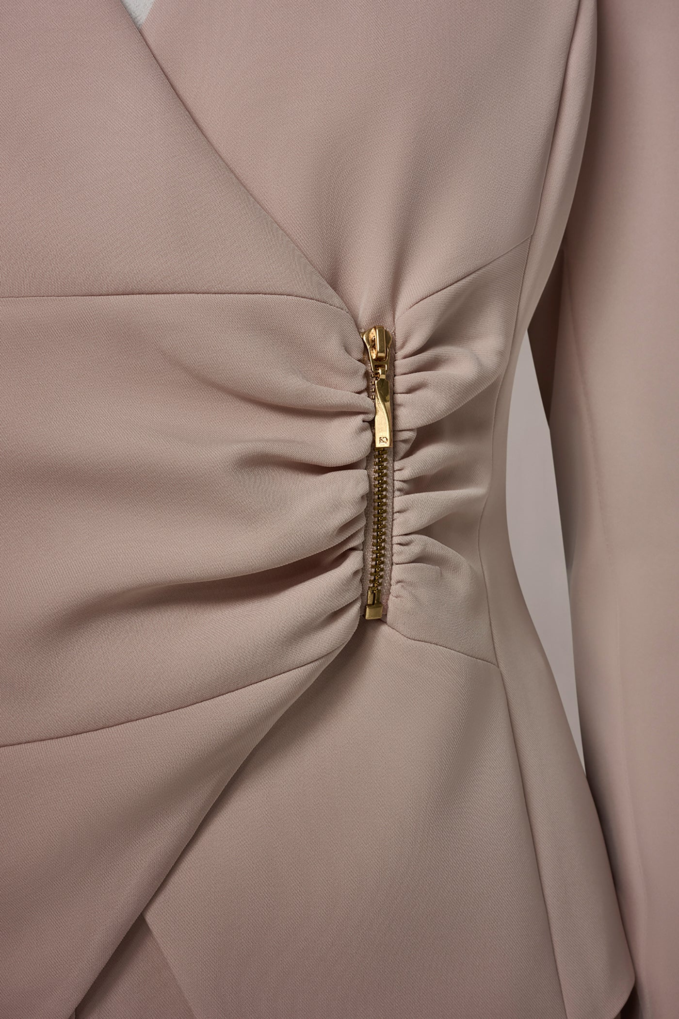 SIDE RUCHED BLAZER VIEW 5 | Blazers & Vests