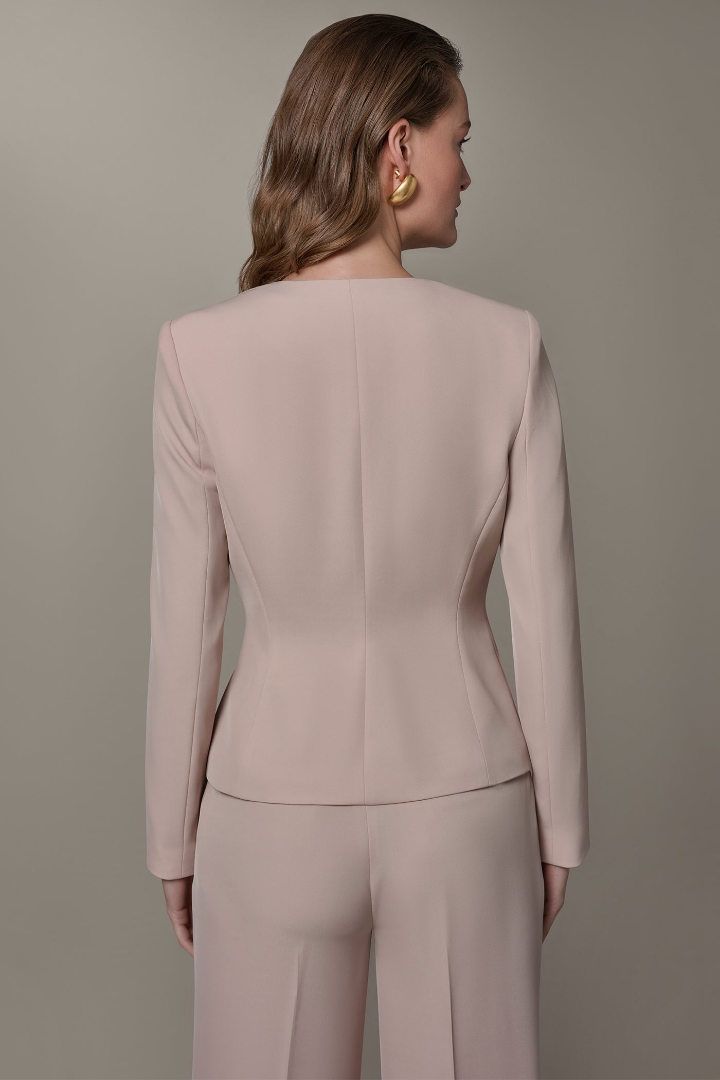 SIDE RUCHED BLAZER | View 2 | Blazers & Vests