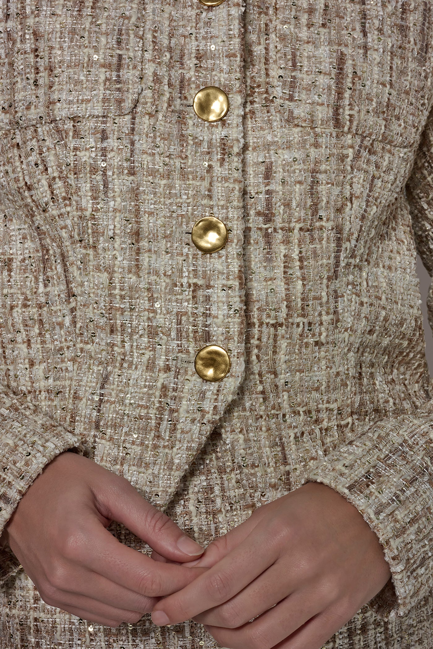 TWEED NOVELTY LADY JACKET VIEW 5 | Matching Sets