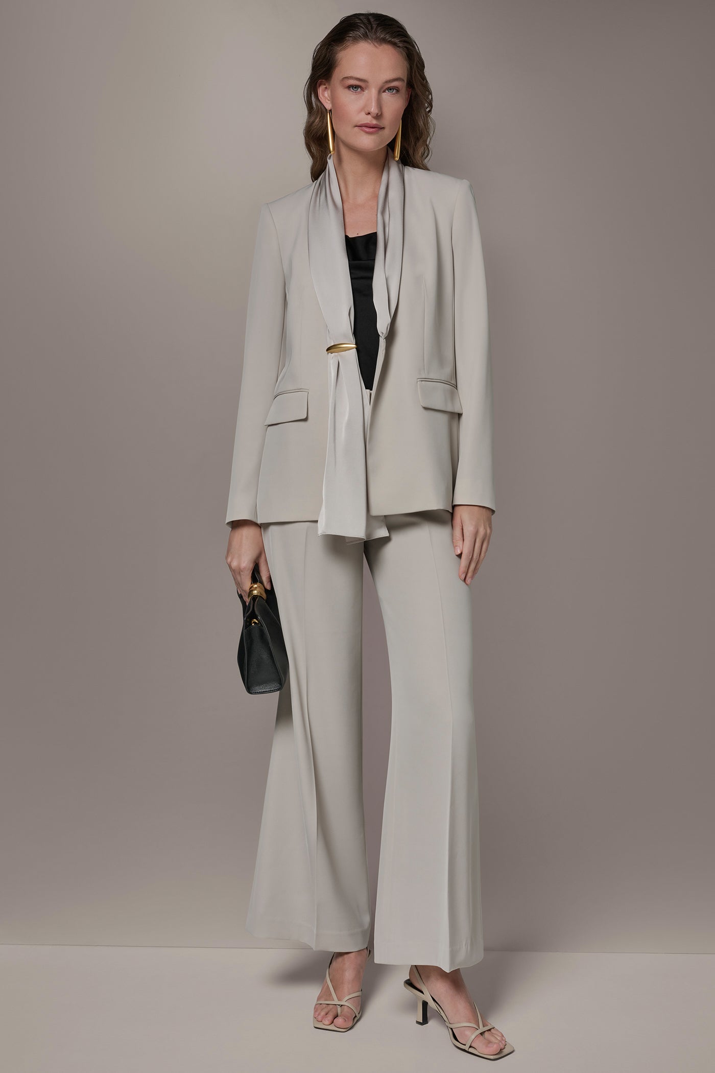 SATIN NECKTIE SUIT BLAZER VIEW 7 | New clothing