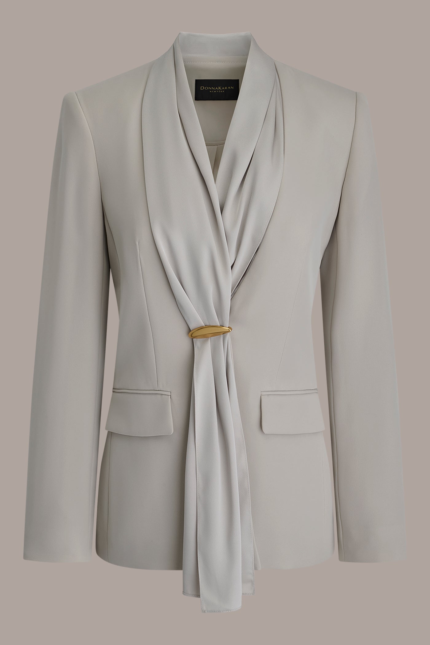 SATIN NECKTIE SUIT BLAZER VIEW 8 | New clothing