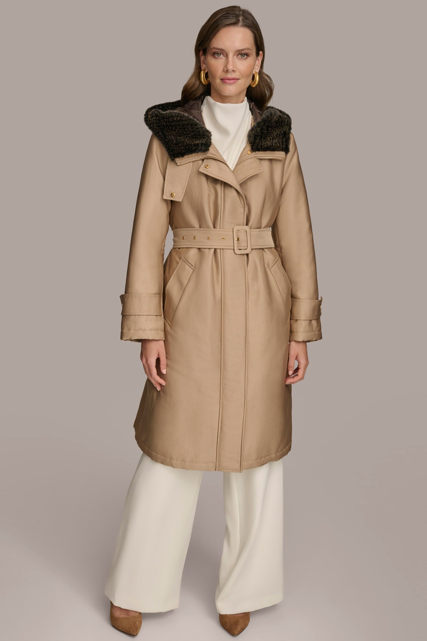 HUGO Fasindra-1 Outerwear_Jacket, Black1, L da Donna HUGO Fasindra-1 Outerwear_Jacket, Black1, L da Donna