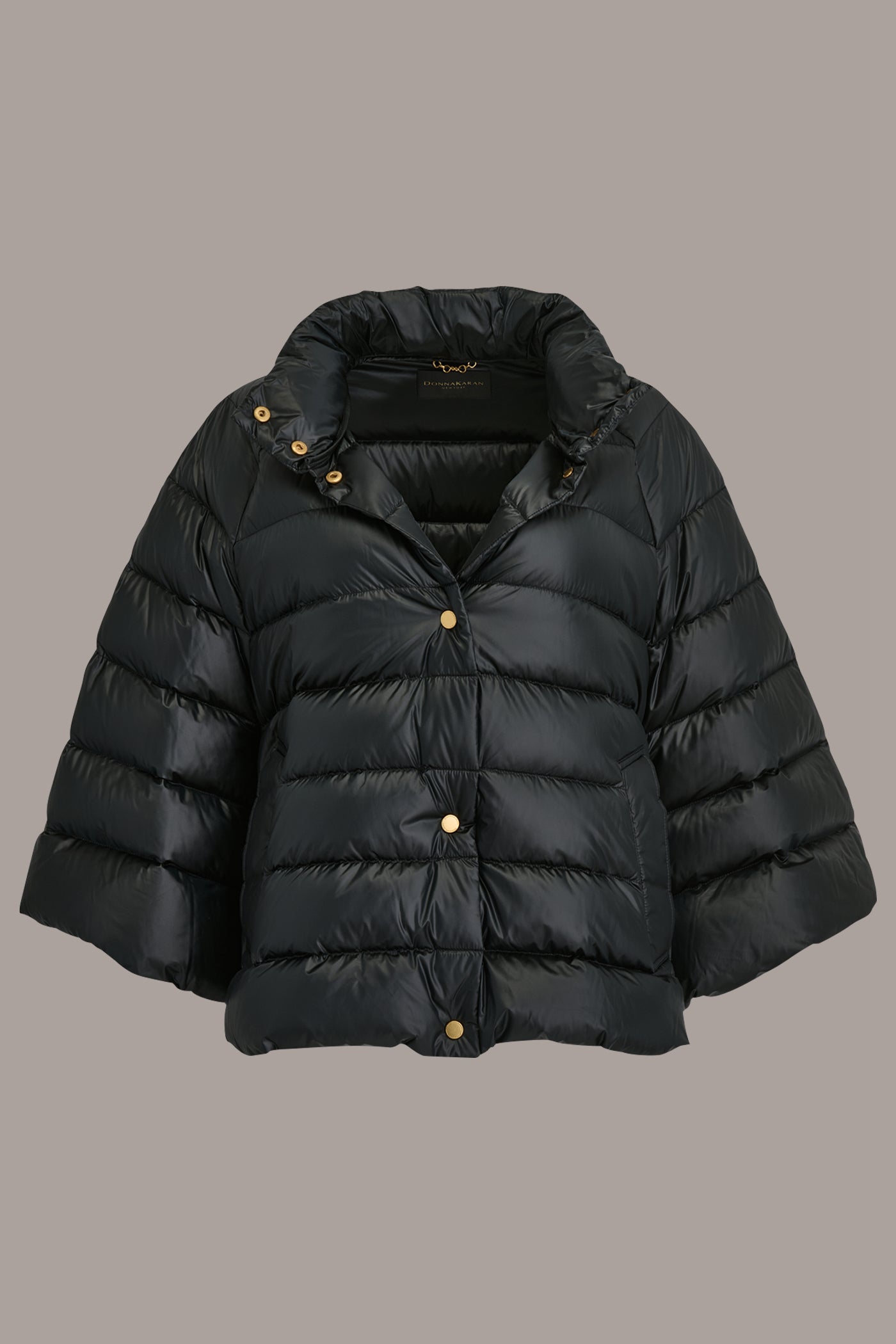 PUFFER CAPE VIEW 8 | Coats & Jackets