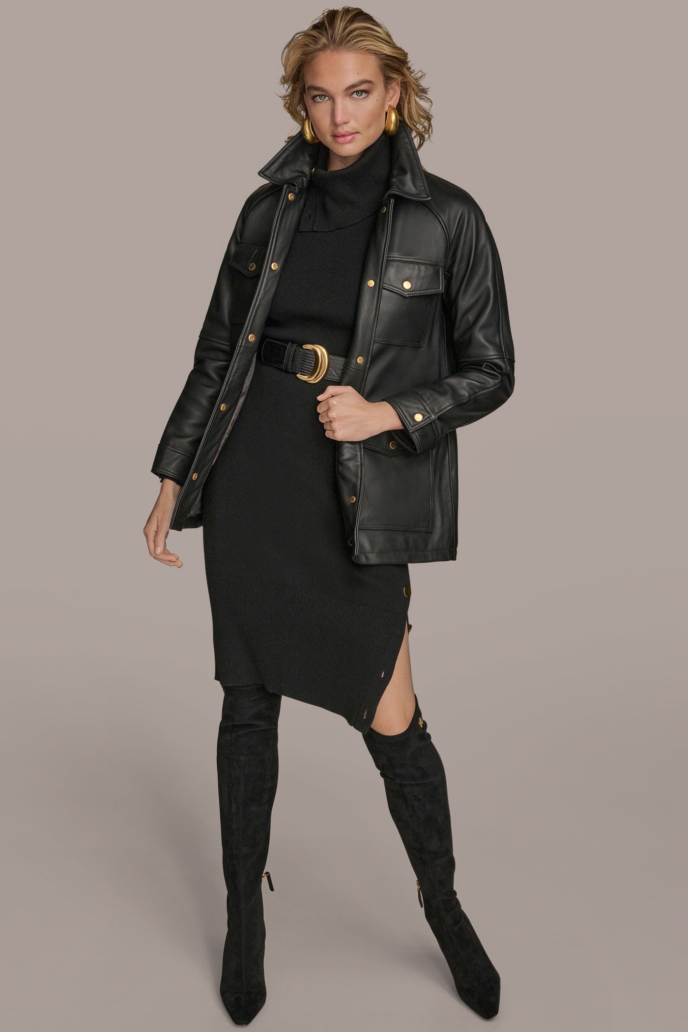 LEATHER JACKET VIEW 5