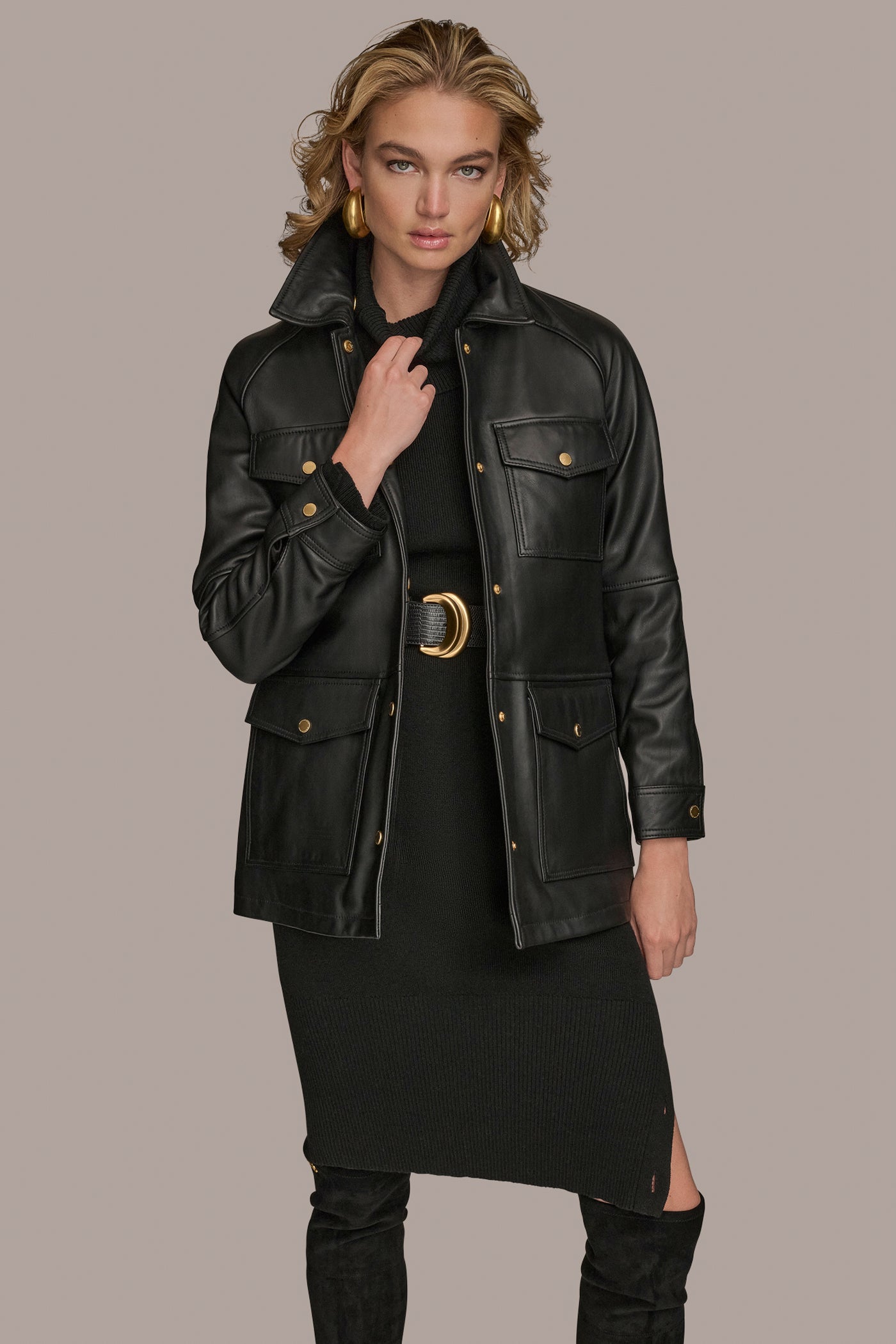 LEATHER JACKET VIEW 4