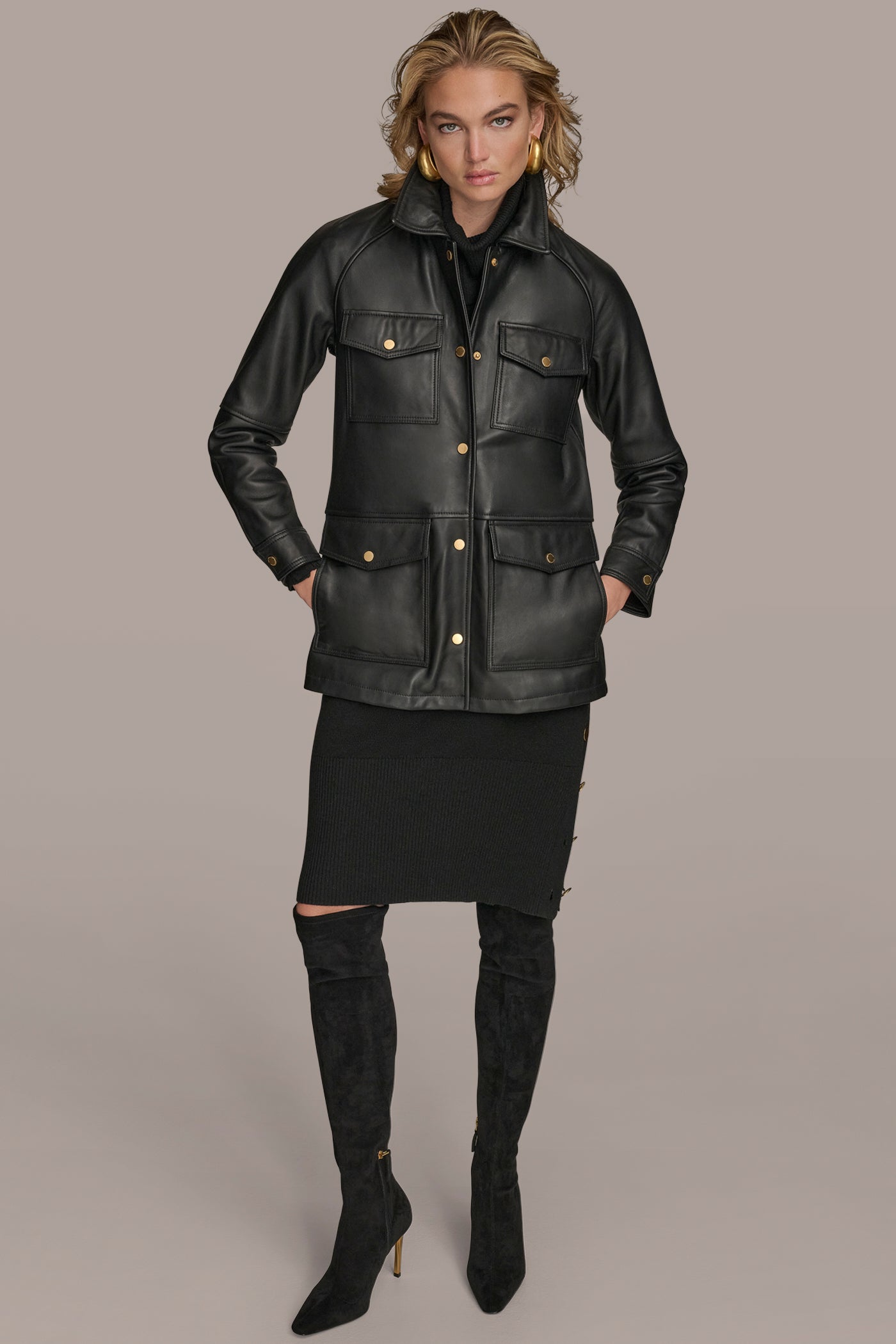 LEATHER JACKET VIEW 6