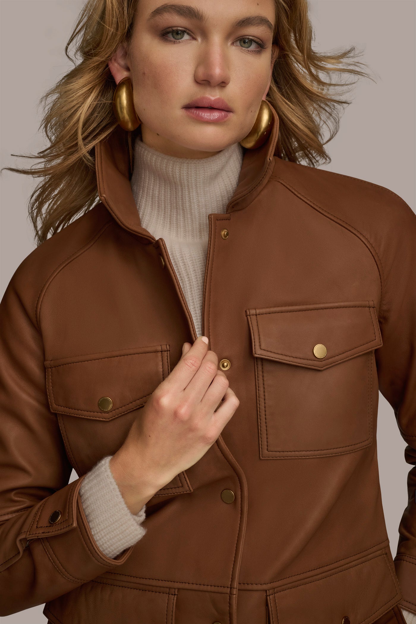 LEATHER JACKET VIEW 8 | New clothing