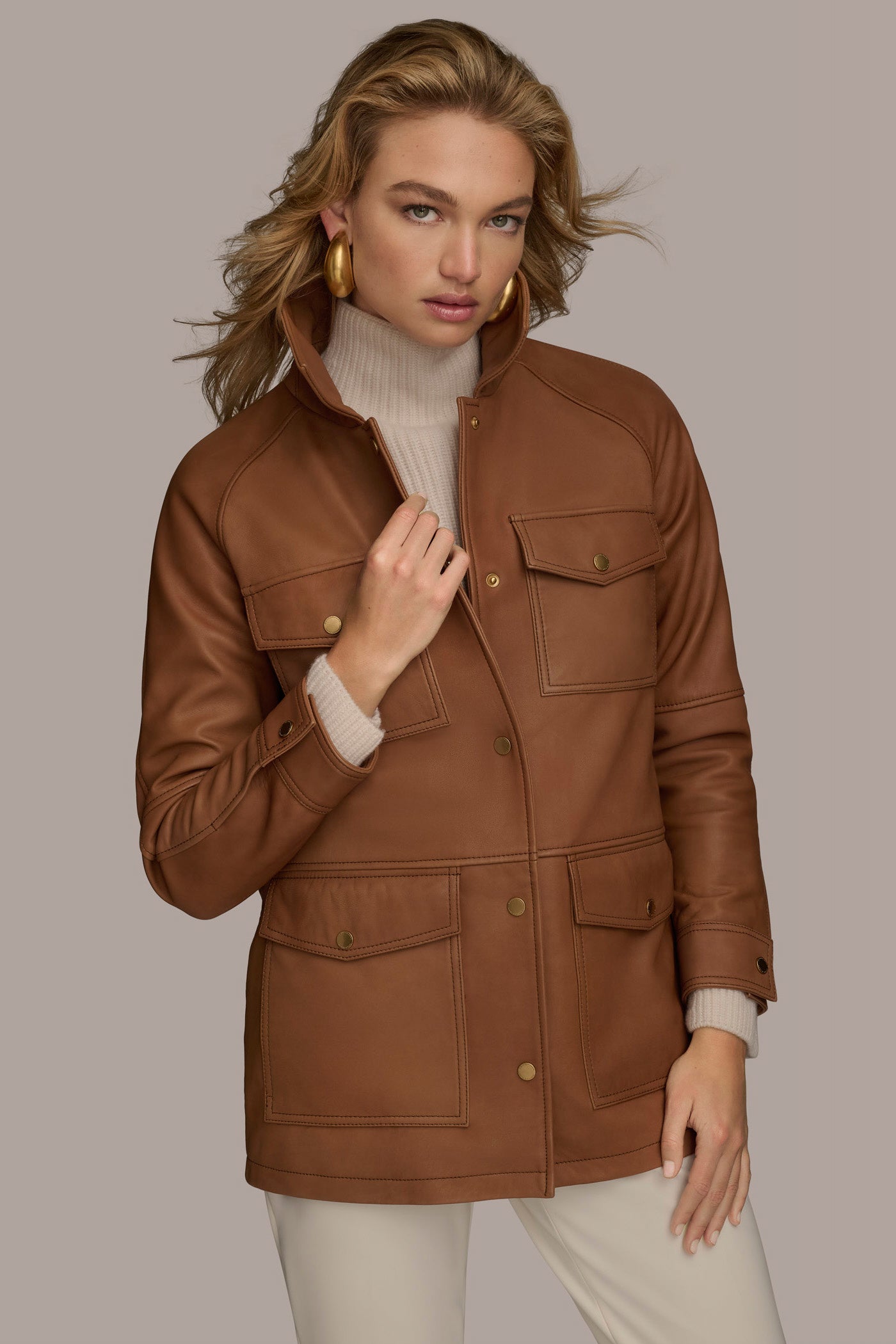 LEATHER JACKET | View 1 | New clothing