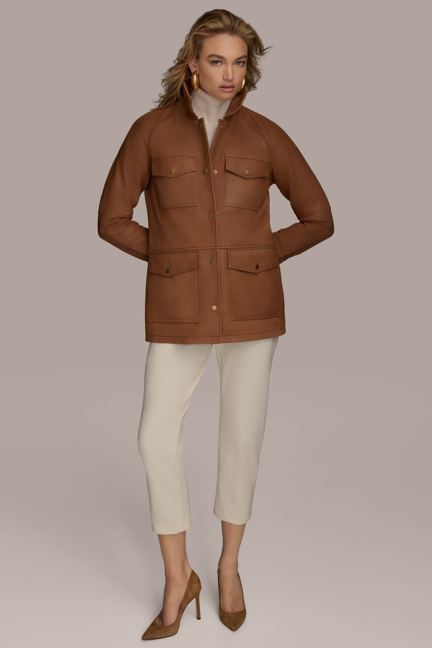 LEATHER JACKET VIEW 4 | New clothing