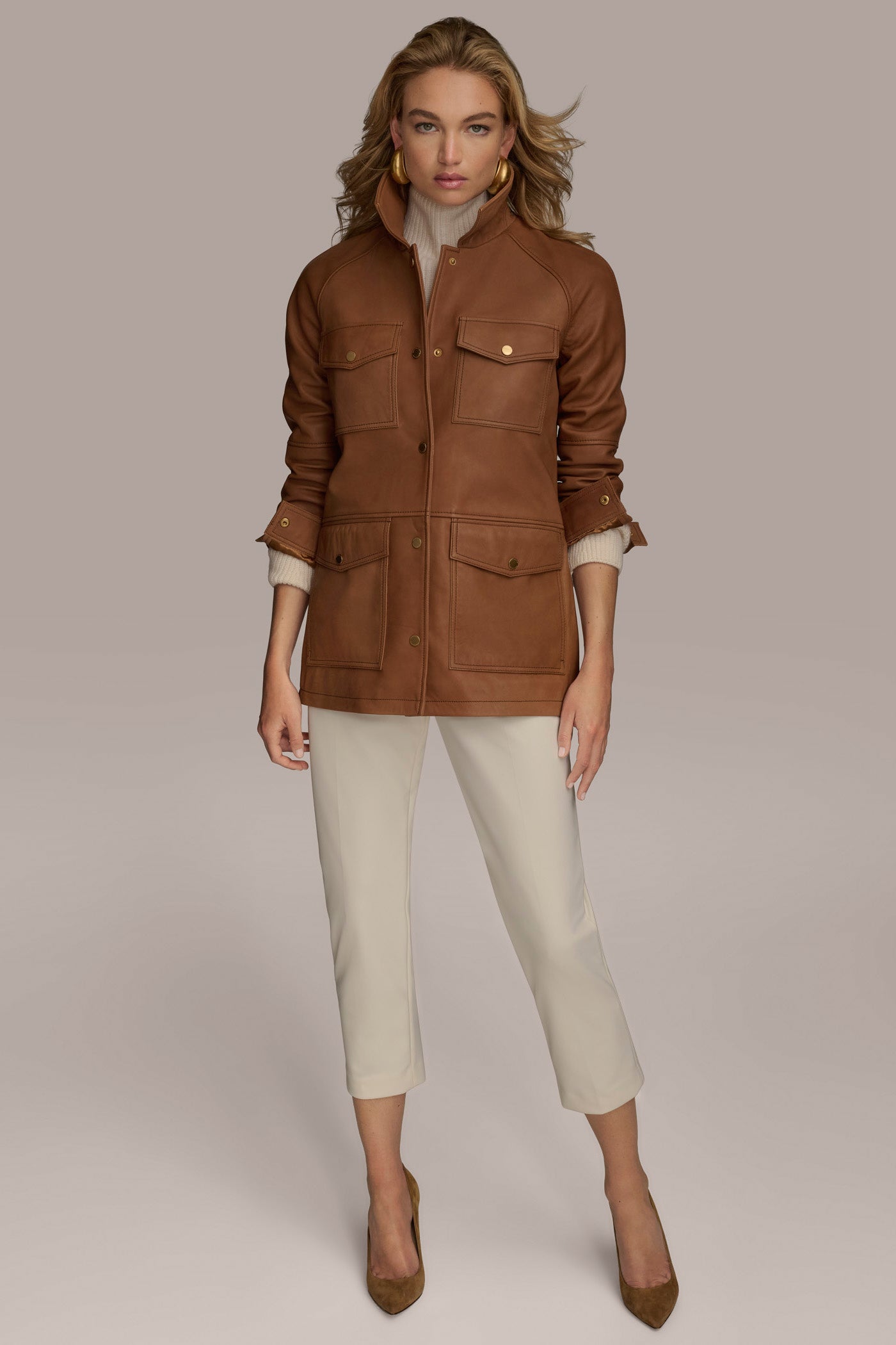 LEATHER JACKET VIEW 5 | New clothing
