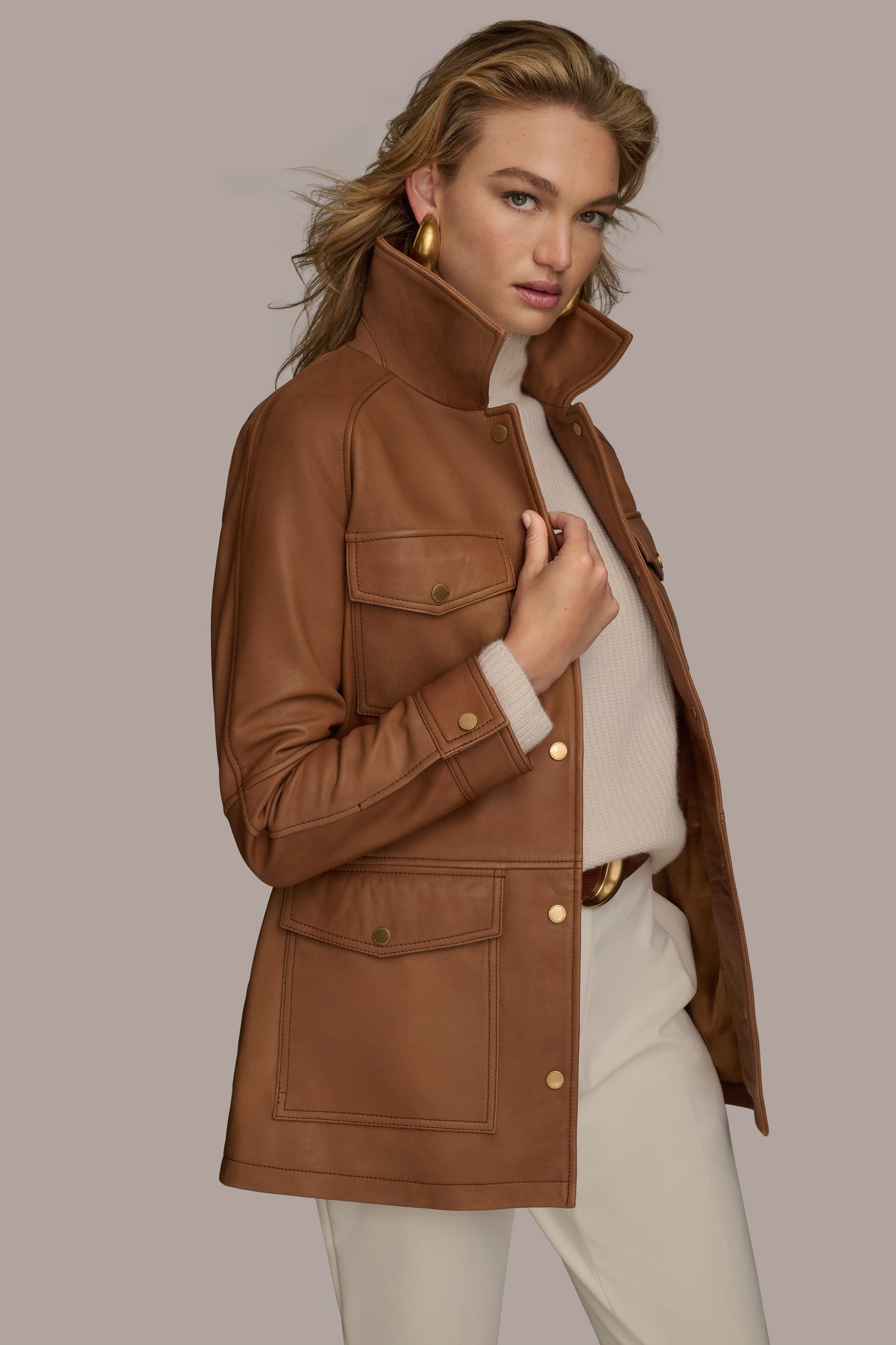 LEATHER JACKET VIEW 7 | New clothing