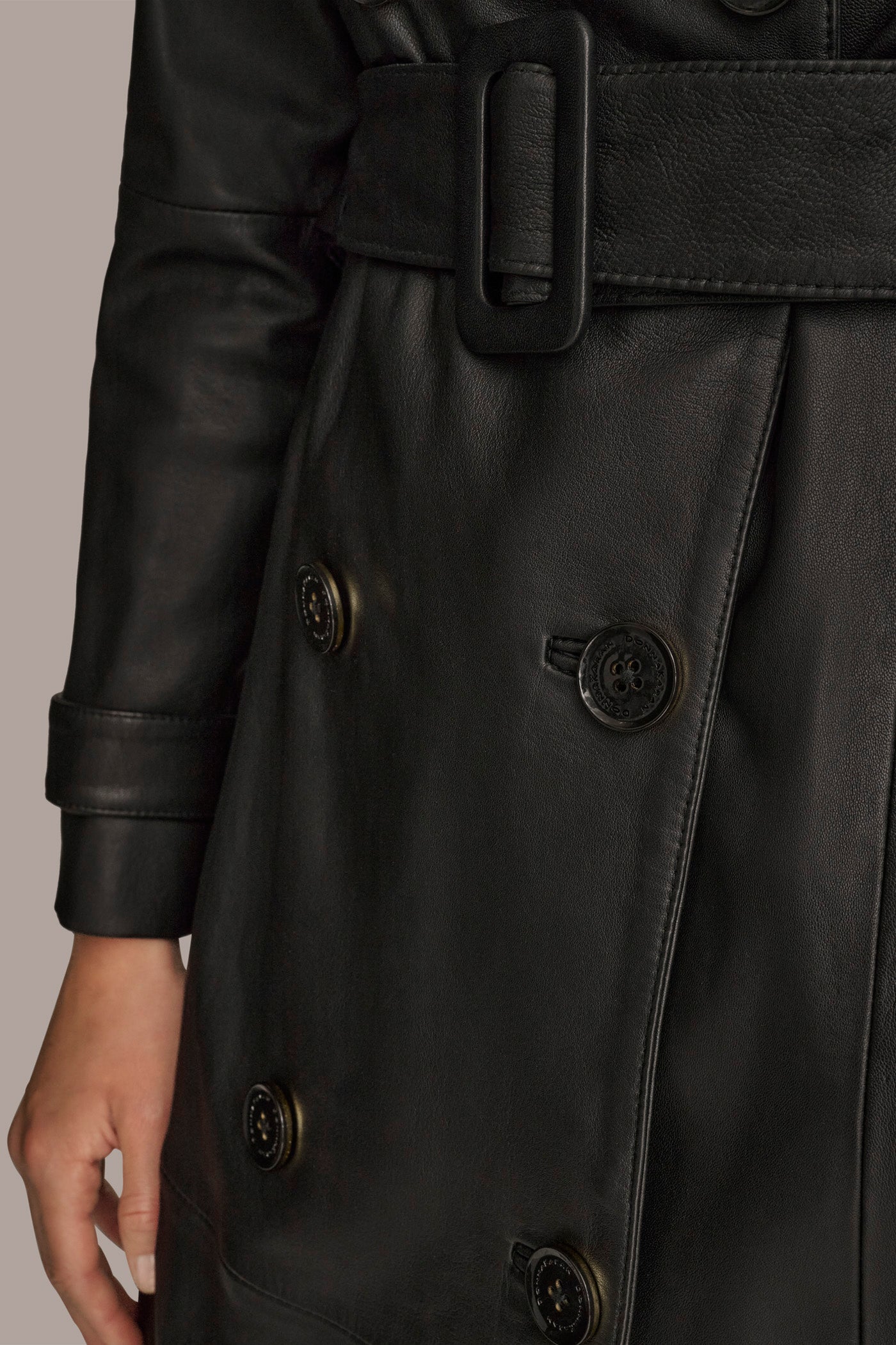 LONG LEATHER COAT VIEW 5 | New Arrivals
