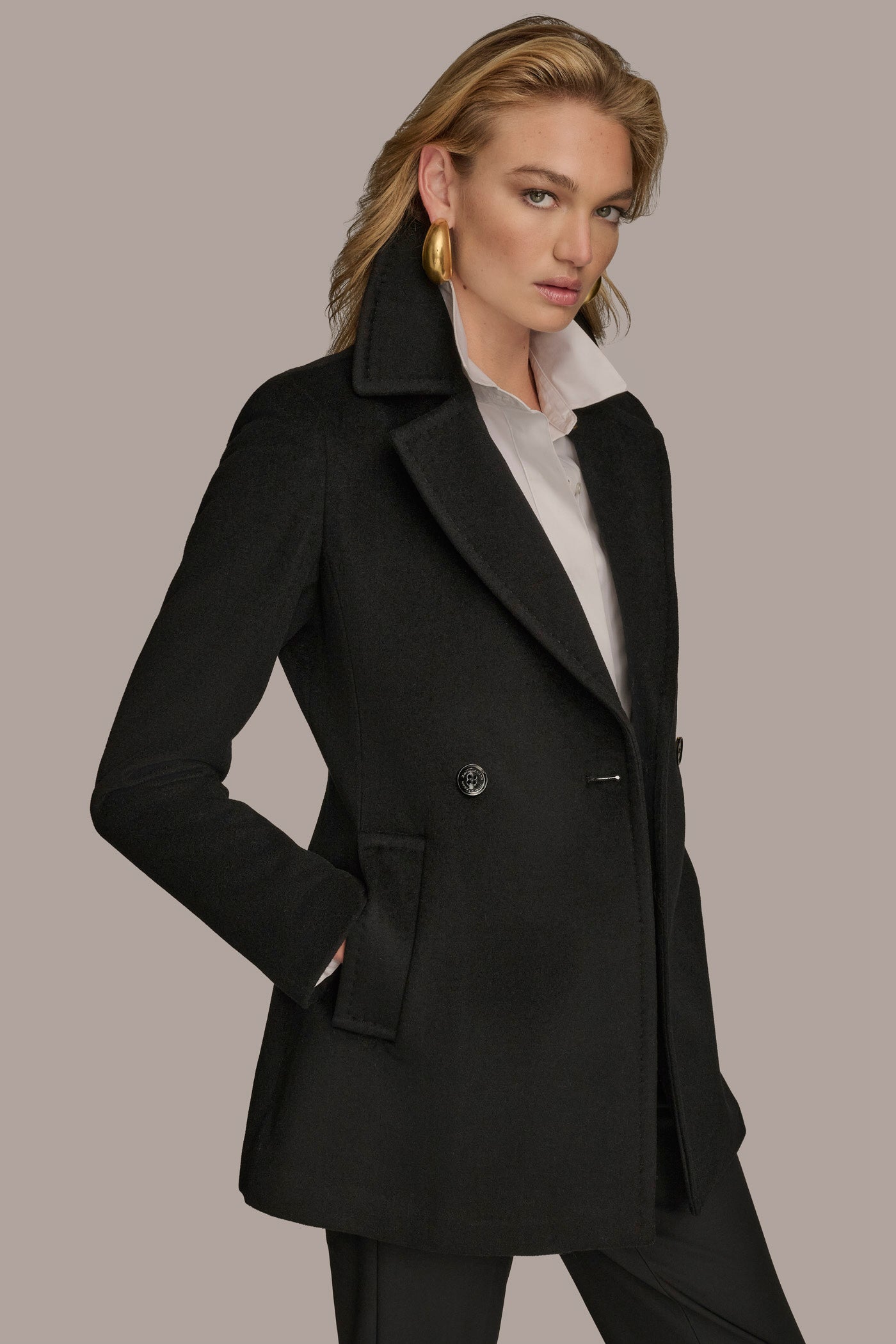 WOOL BLAZER COAT VIEW 3 | New Arrivals