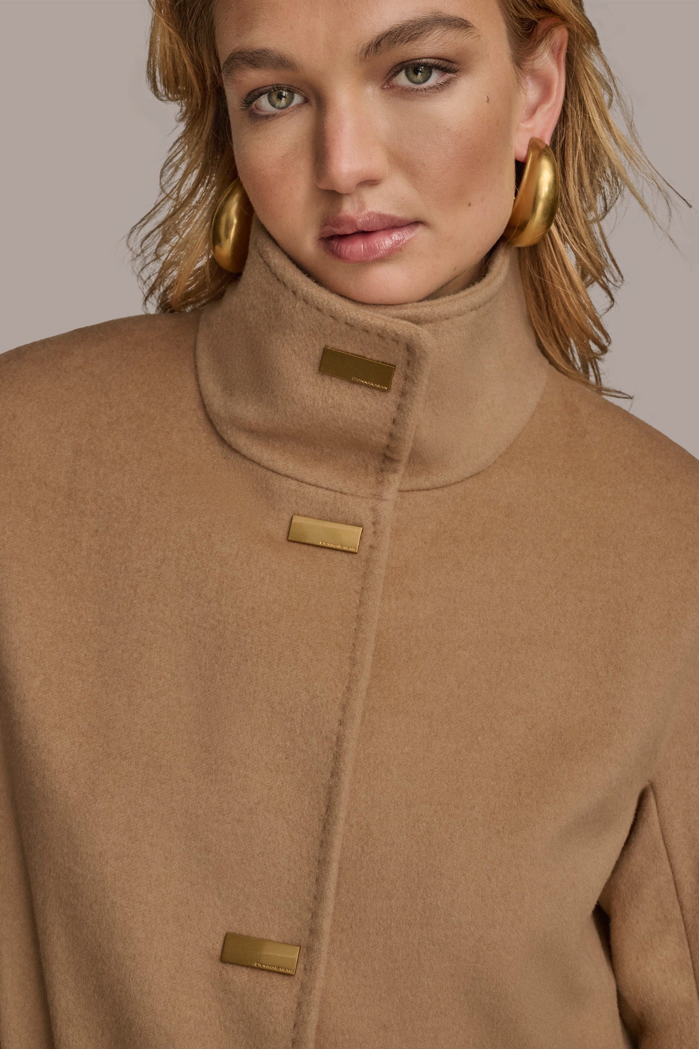 FUNNEL NECK COAT VIEW 5 | Coats & Jackets