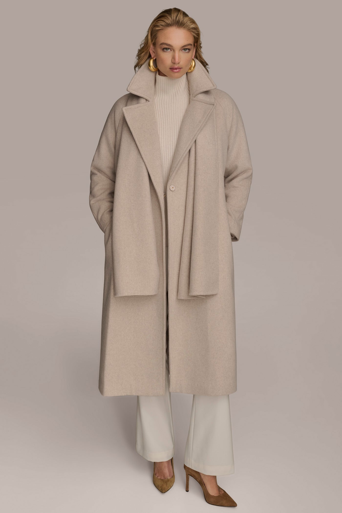 WOOL LONG COAT VIEW 9 | Coats & Jackets