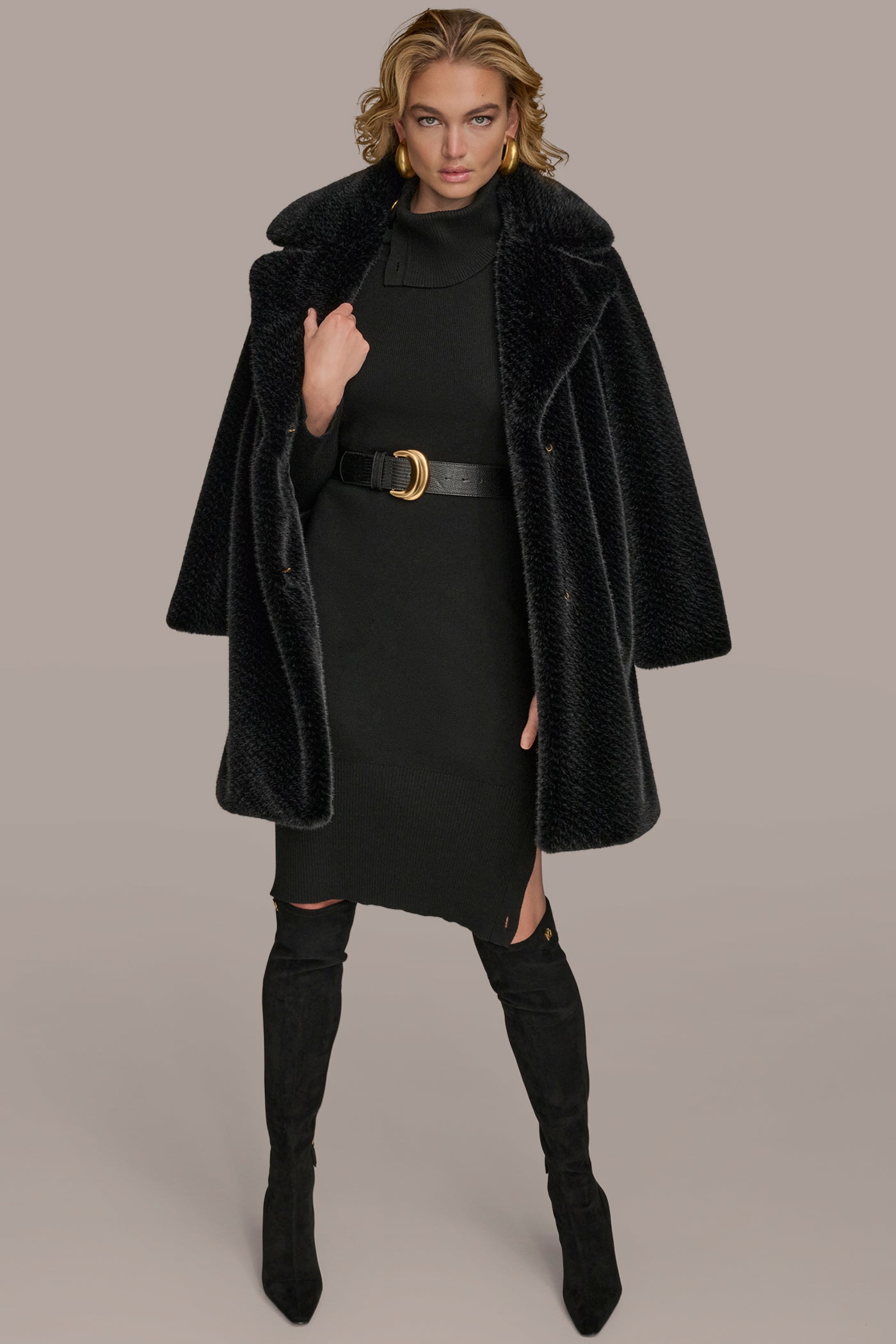 LUXE FUR COAT VIEW 7 | Coats & Jackets