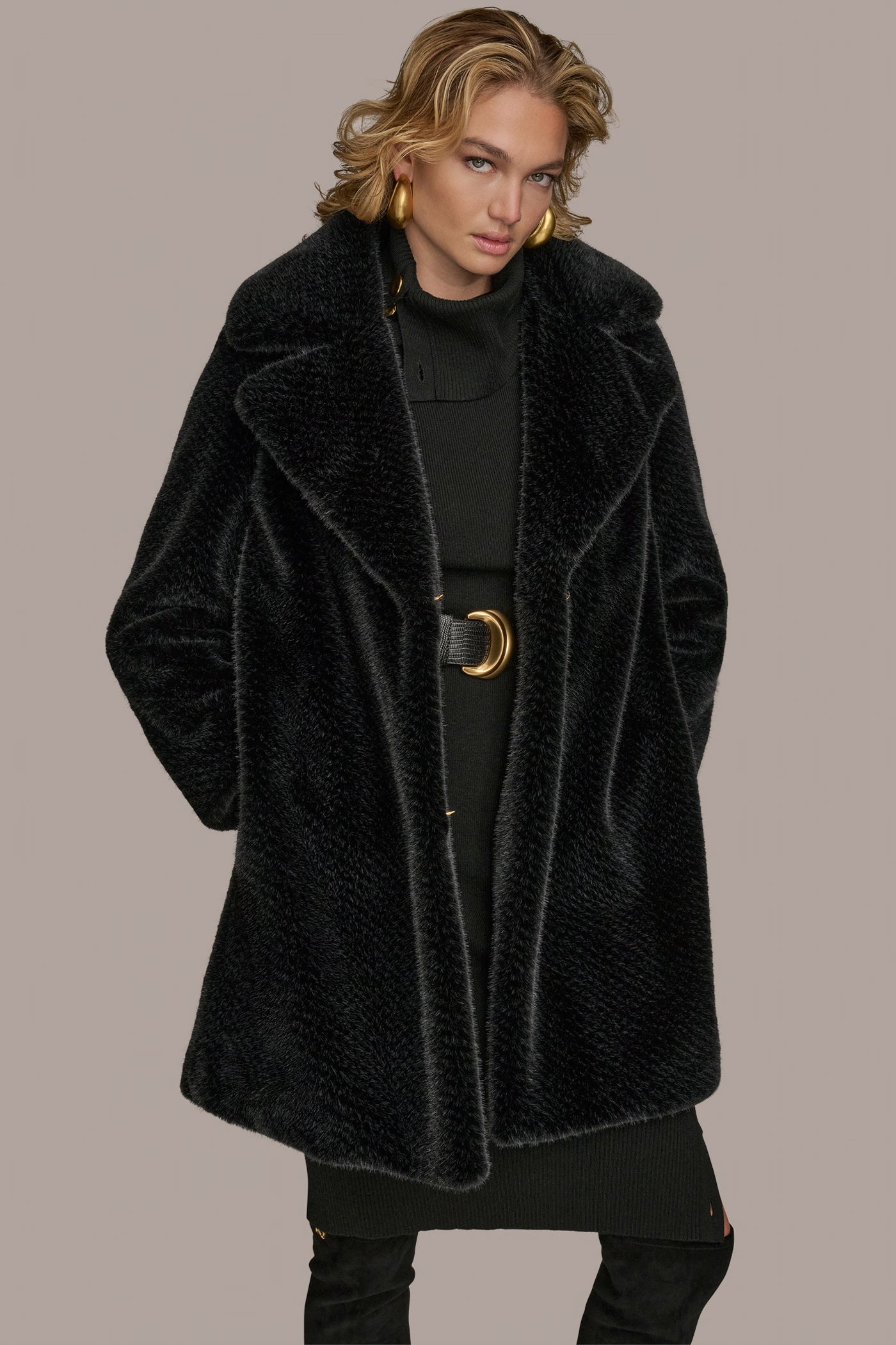 LUXE FUR COAT VIEW 4 | Coats & Jackets