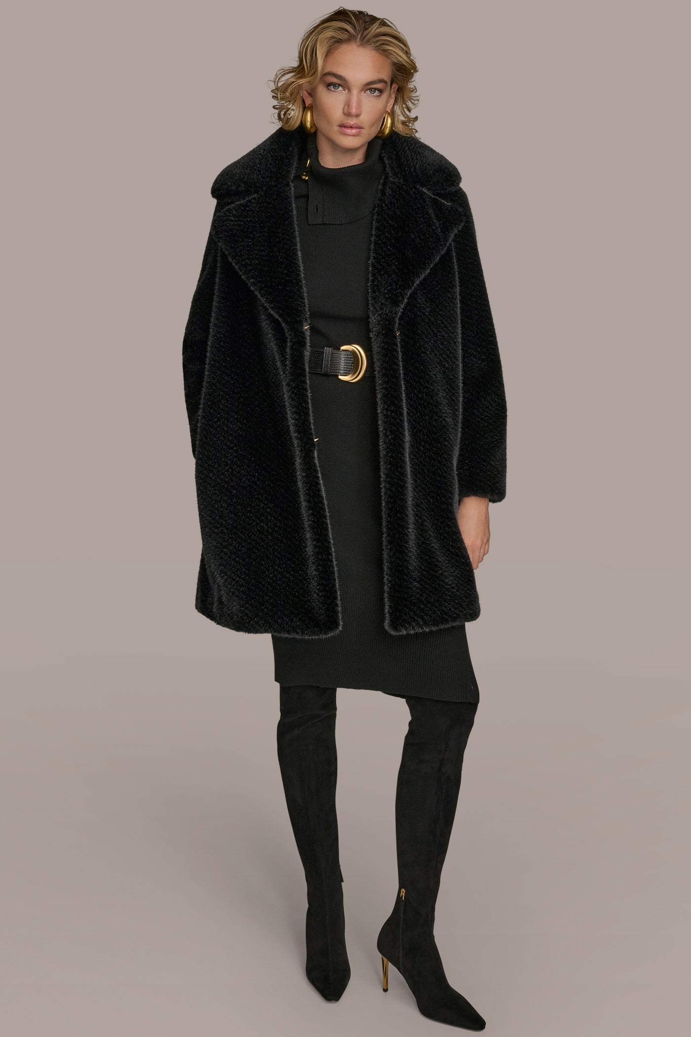 LUXE FUR COAT VIEW 5 | Coats & Jackets