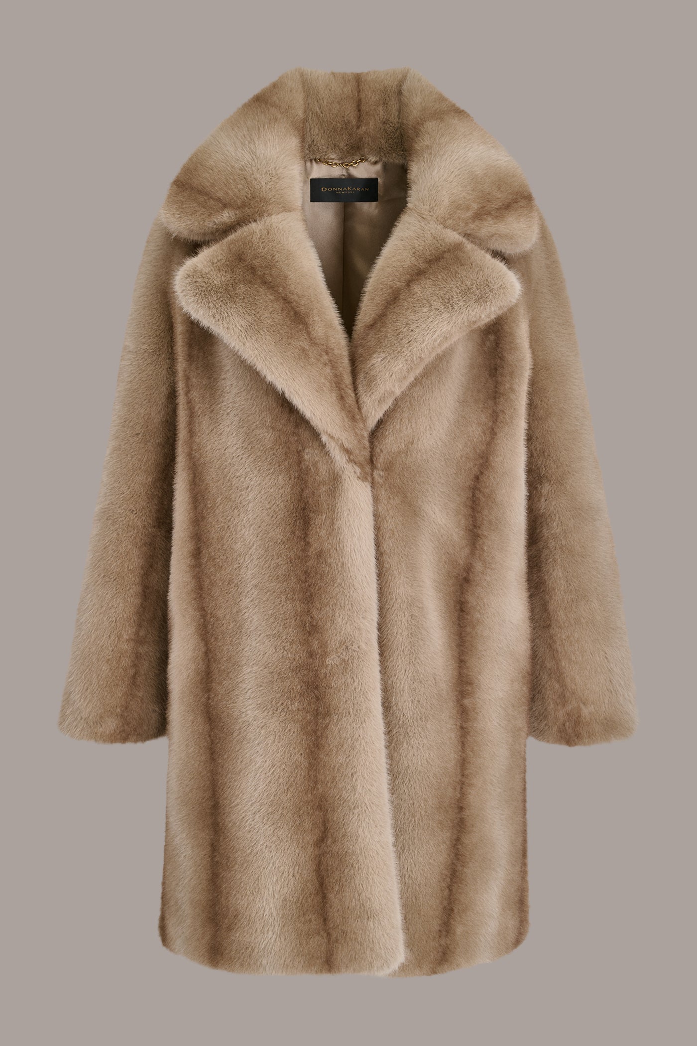 LUXE FAUX FUR COAT VIEW 8 | Sale Clothing