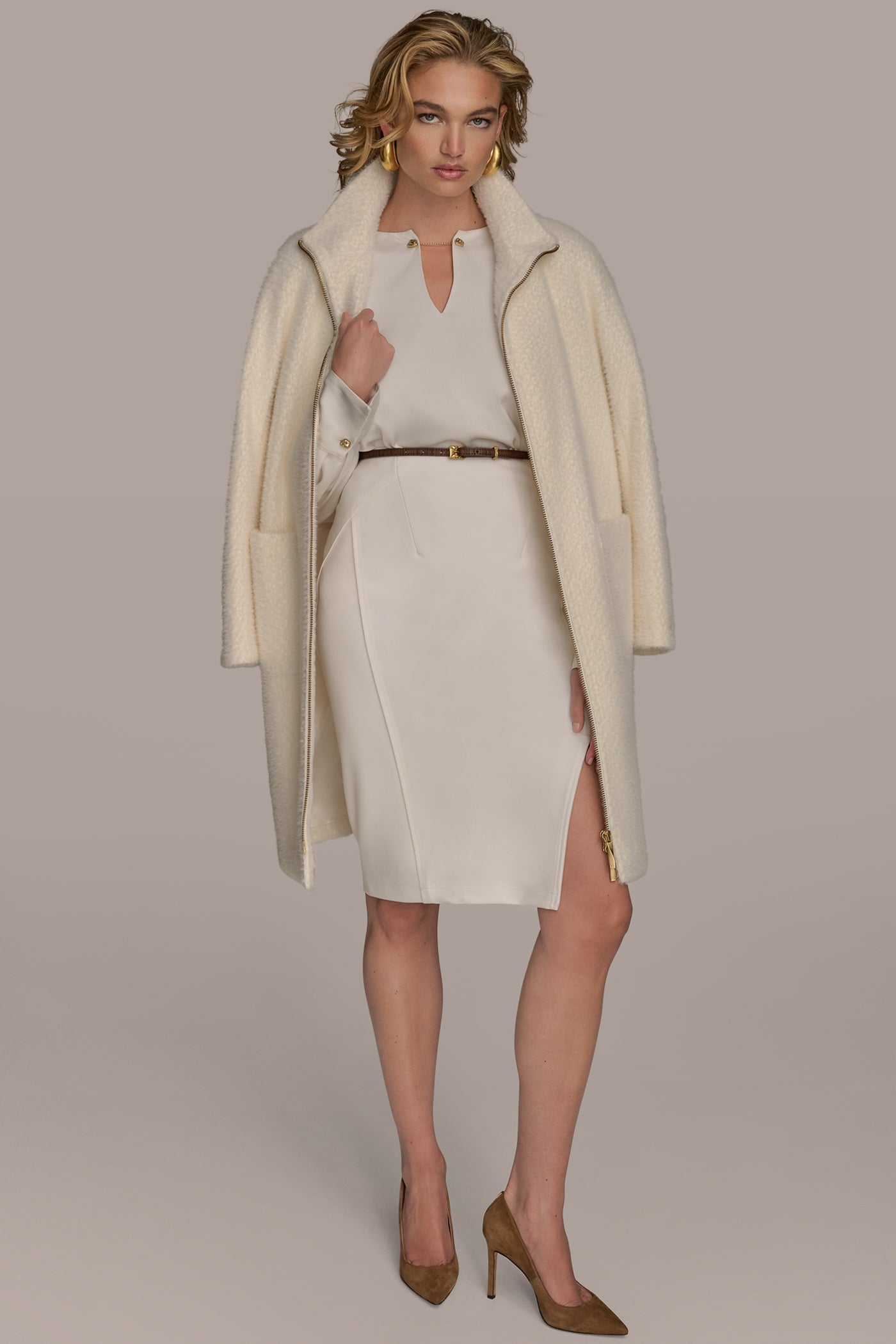 MINK KNIT COAT VIEW 8 | New clothing