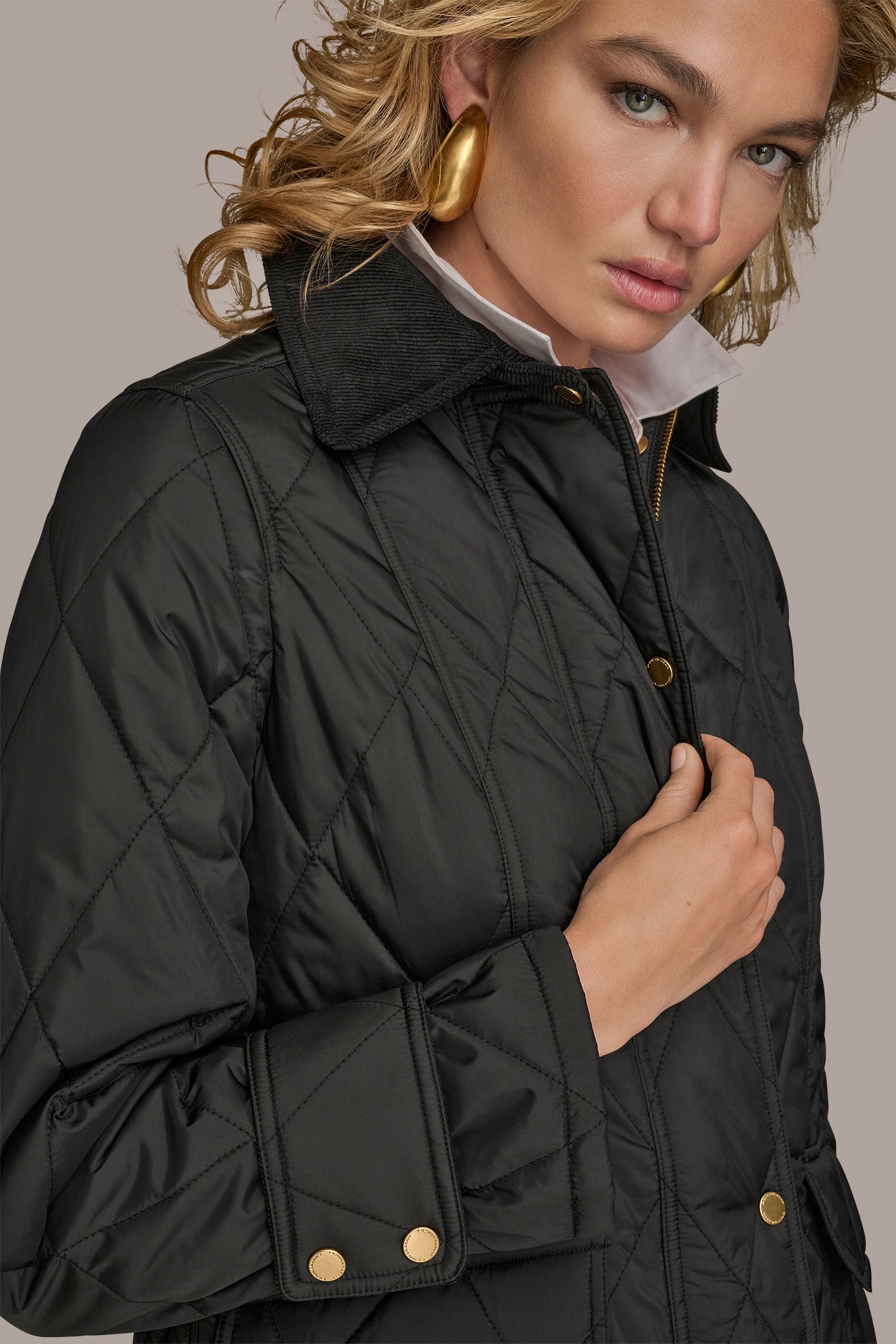 QUILTED BARN JACKET VIEW 5 | New Arrivals
