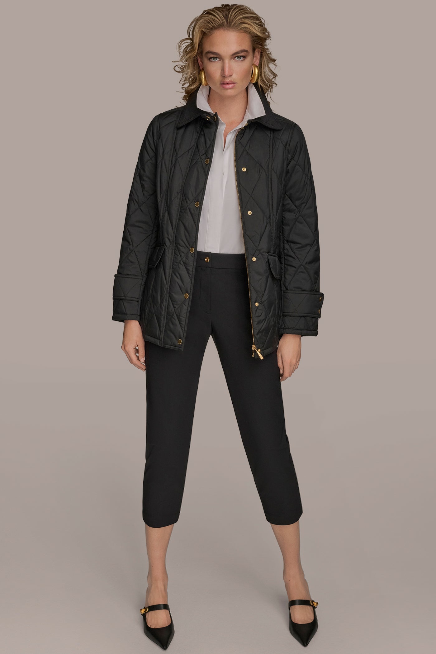 QUILTED BARN JACKET VIEW 7 | New Arrivals