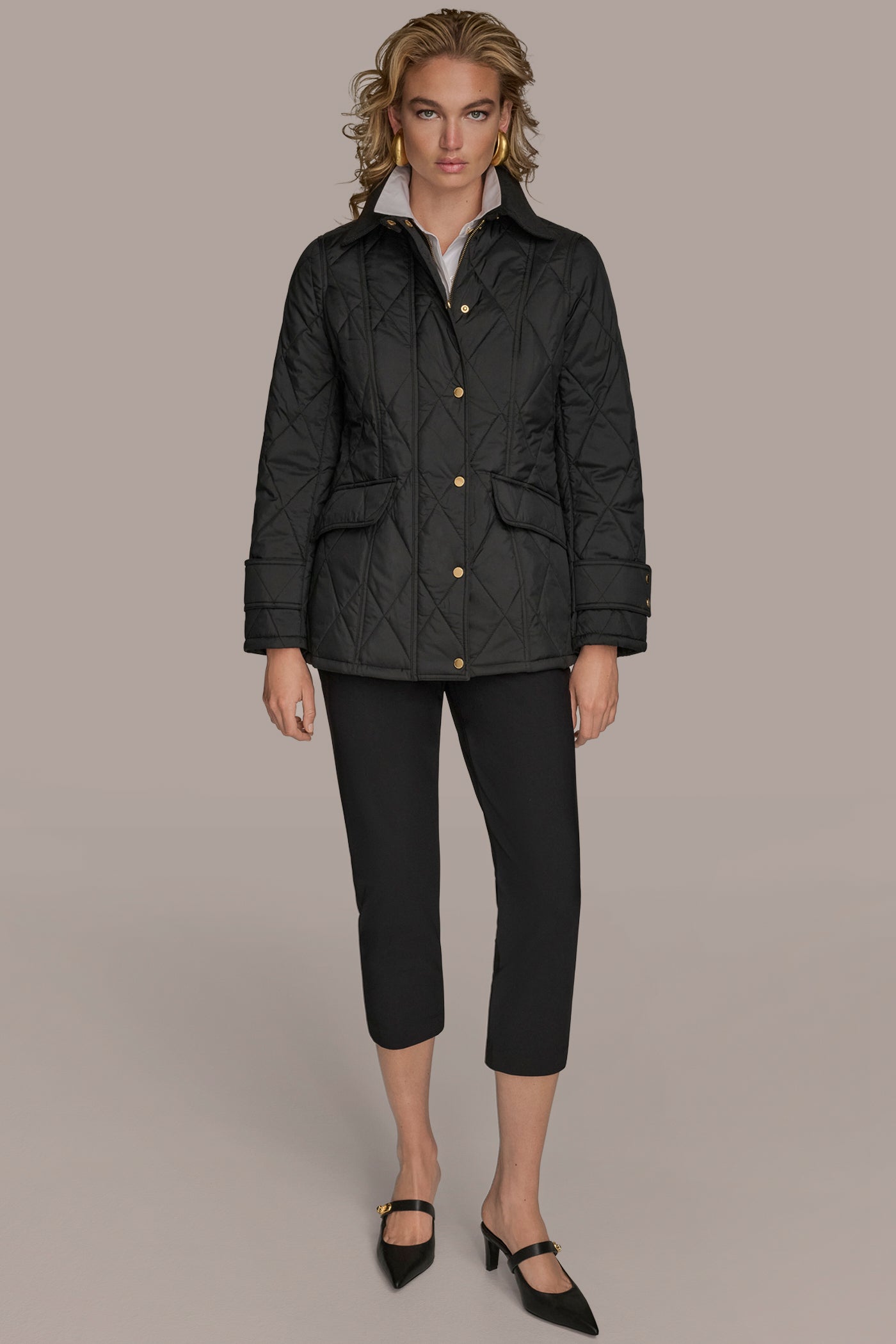 QUILTED BARN JACKET VIEW 6 | New Arrivals