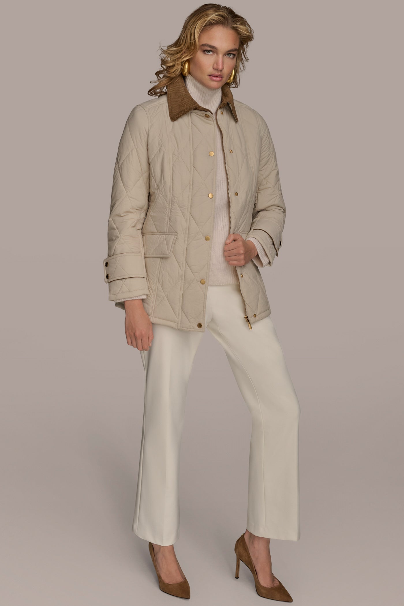 QUILTED BARN JACKET VIEW 7 | New Arrivals