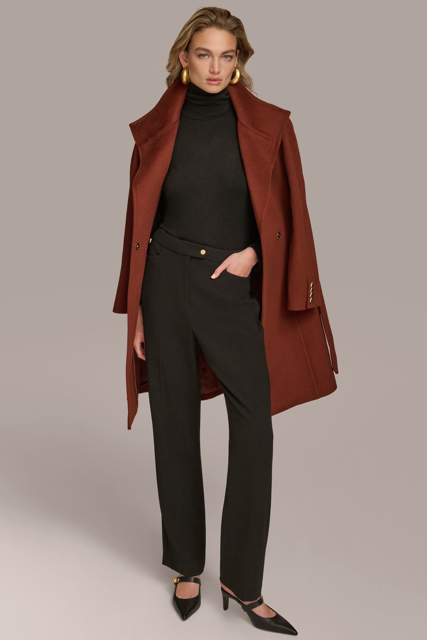 WOOL TRENCH COAT VIEW 5 | New Arrivals