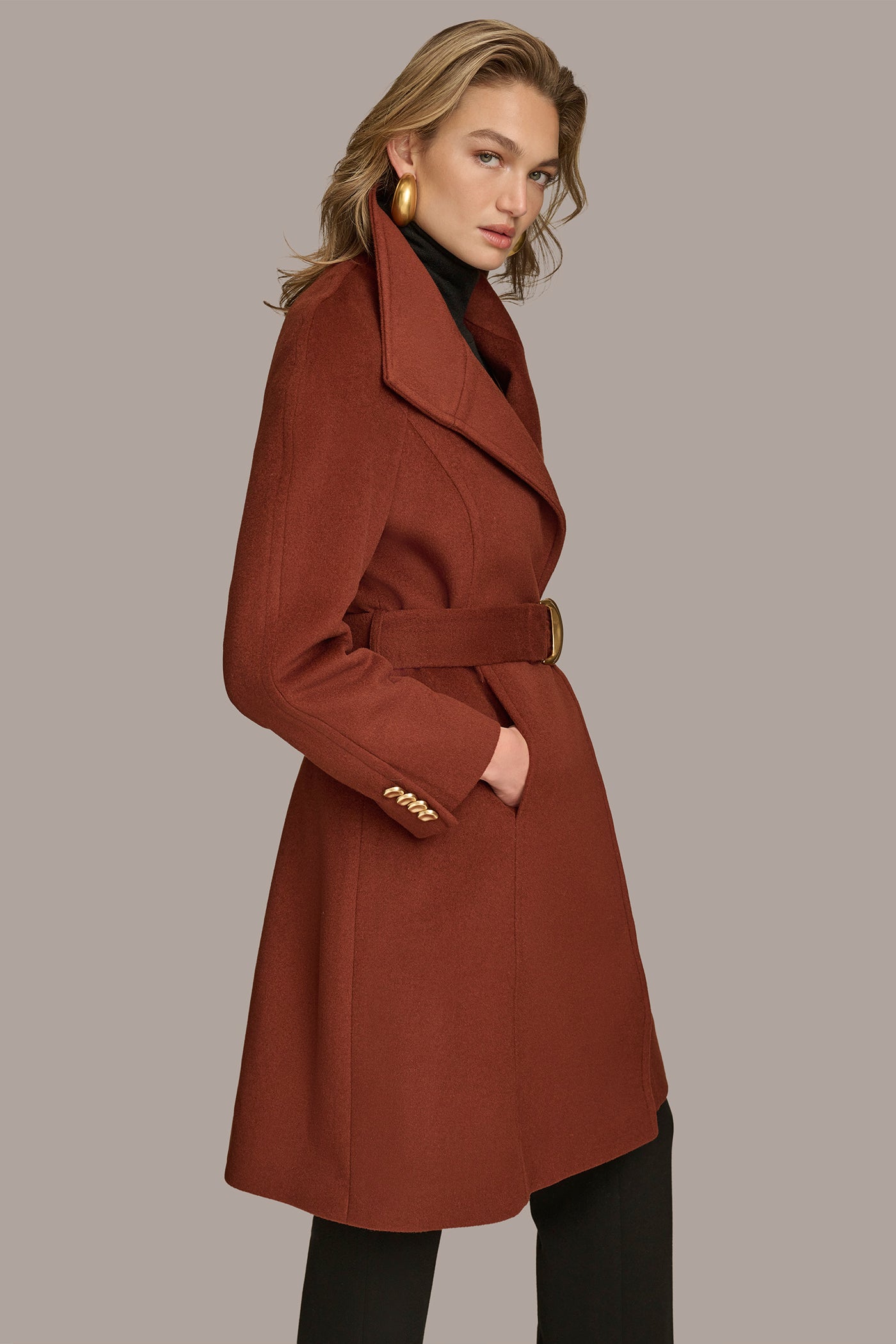WOOL TRENCH COAT VIEW 7 | New Arrivals