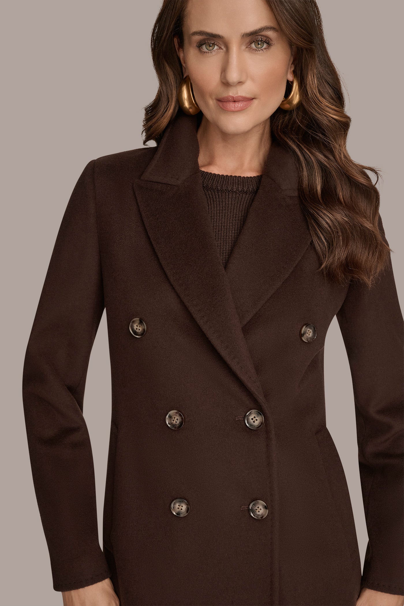 DOUBLE BREASTED COAT VIEW 4 | New clothing