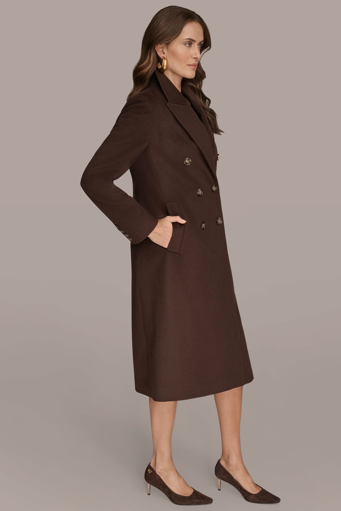 DOUBLE BREASTED COAT VIEW 3 | New clothing