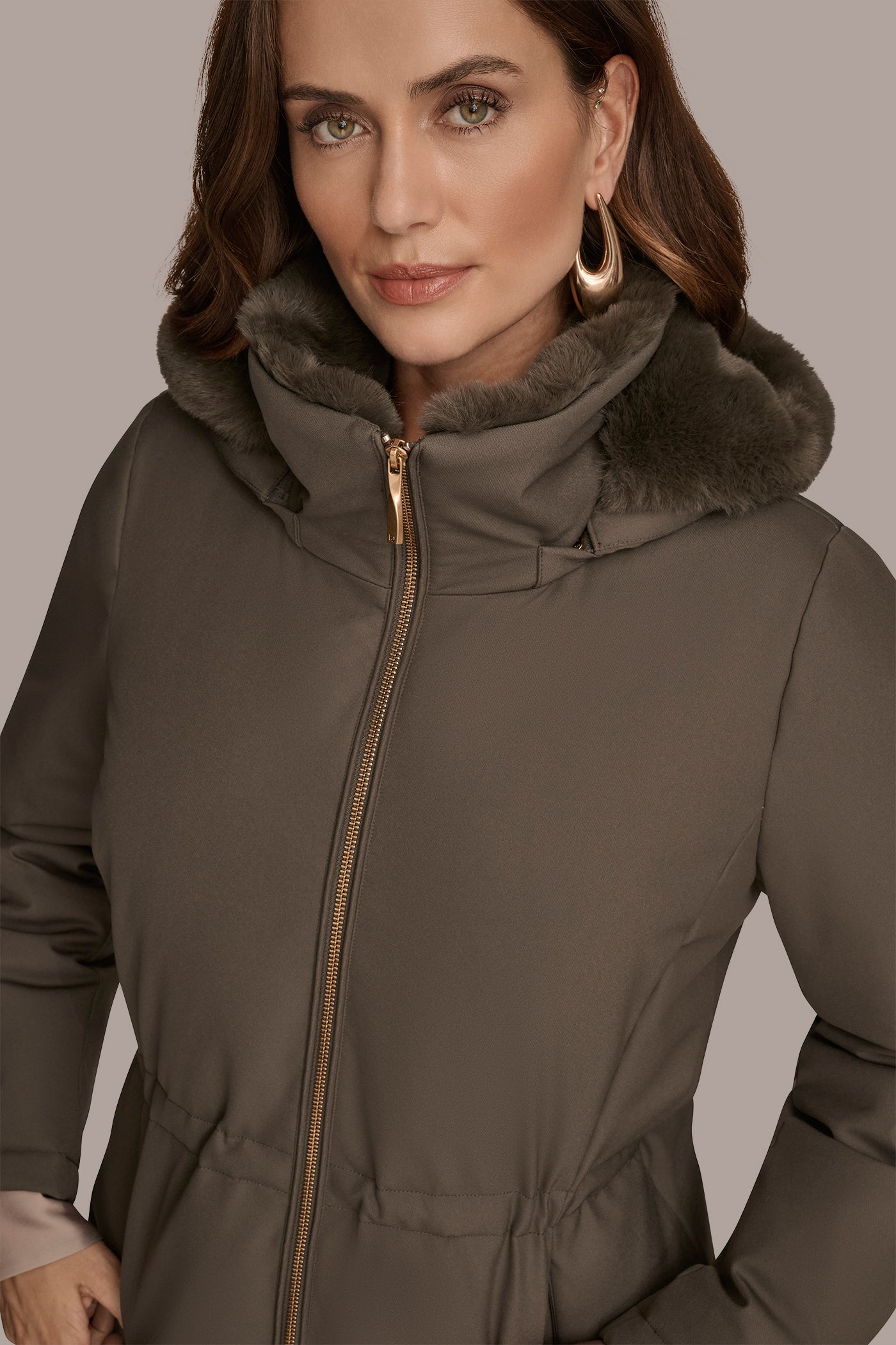 FAUX FUR LINED PUFFER VIEW 6 | Coats & Jackets