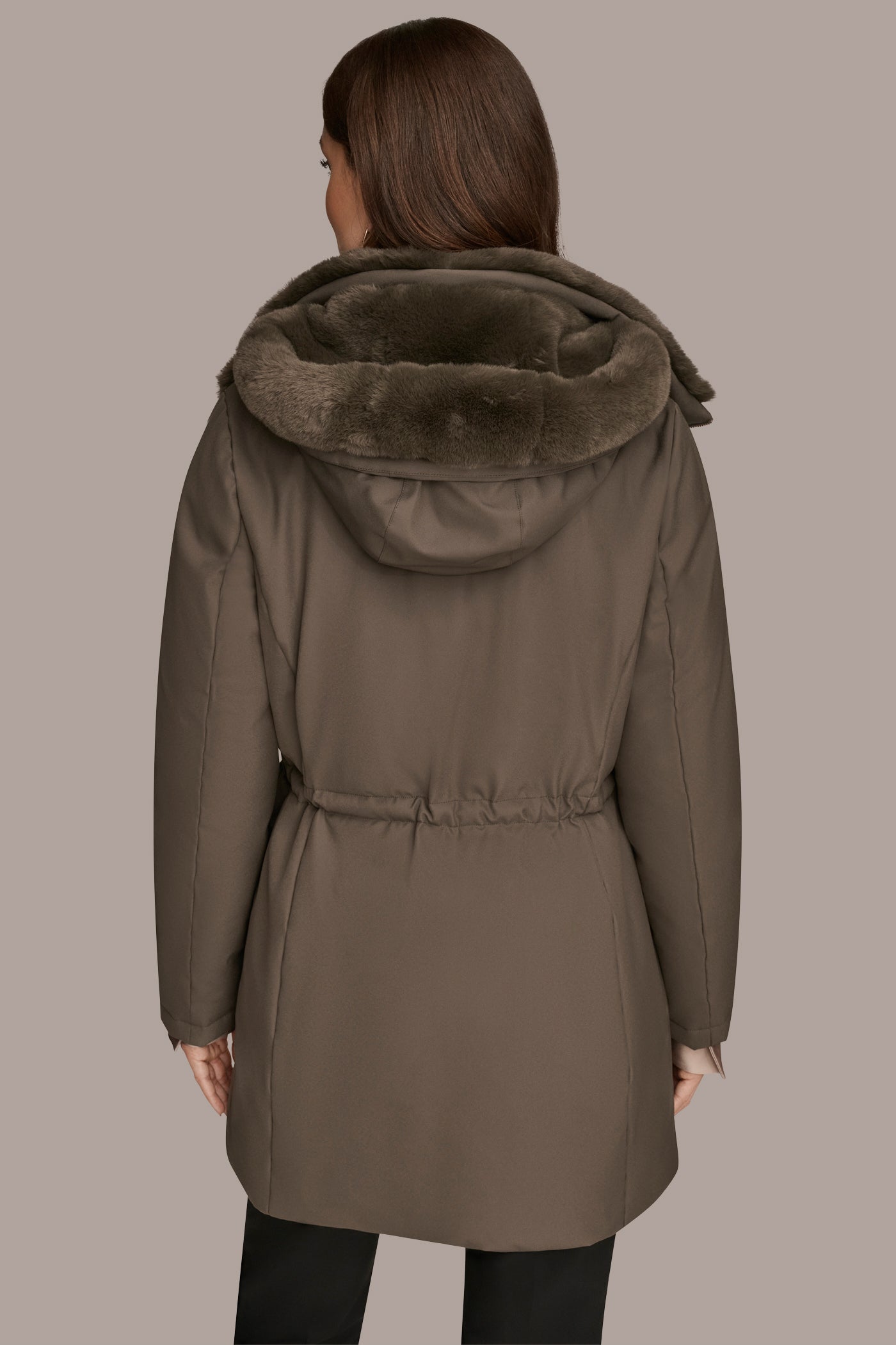 FAUX FUR LINED PUFFER | View 2 | Coats & Jackets