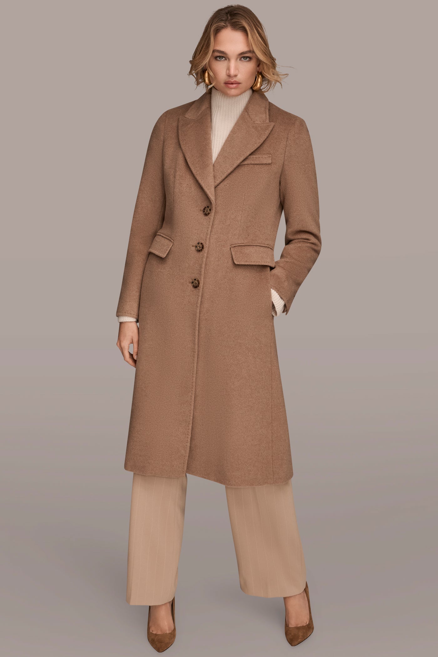 DOUBLE FACE WOOL COAT VIEW 4 | Included in discounts