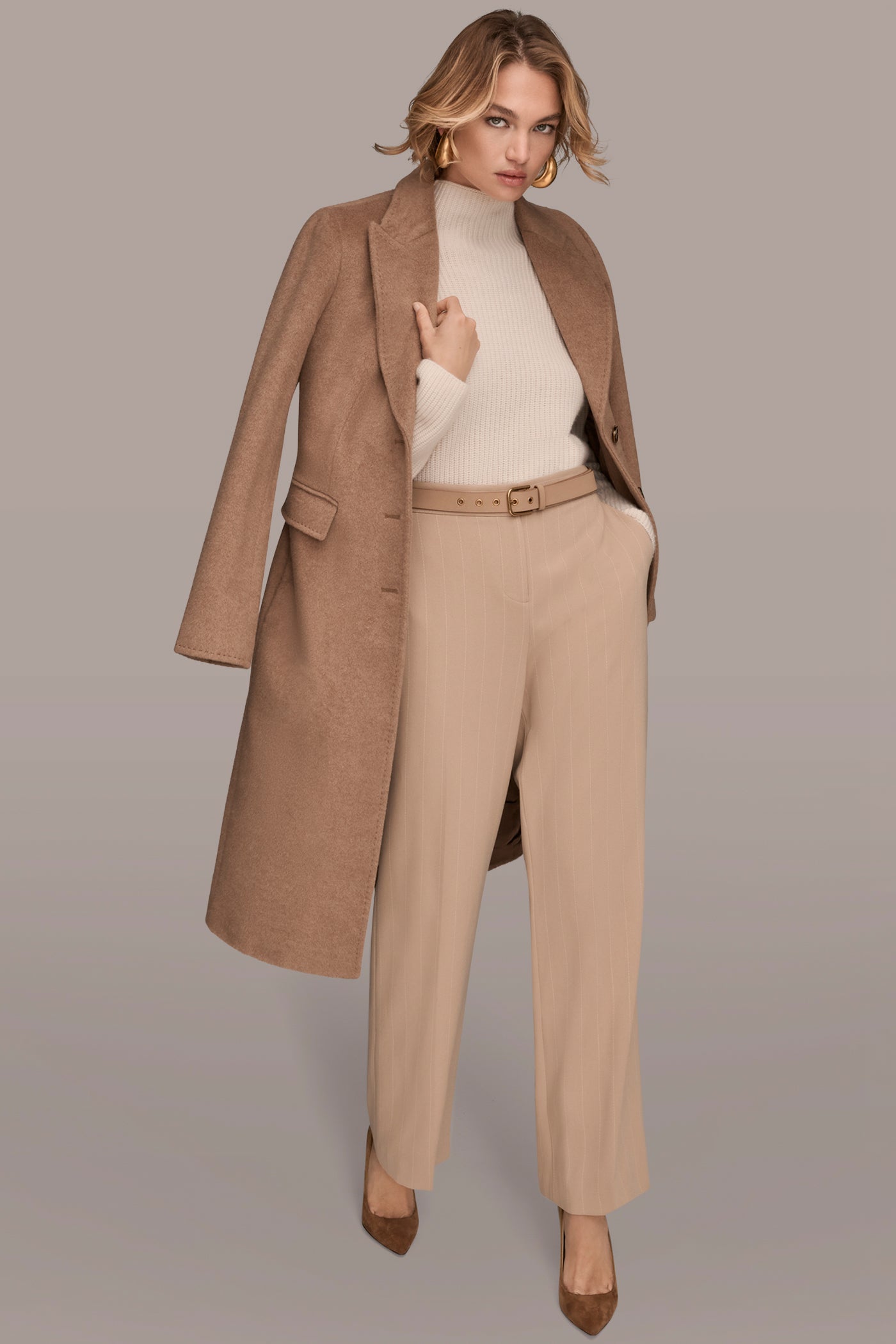 DOUBLE FACE WOOL COAT VIEW 6 | Included in discounts