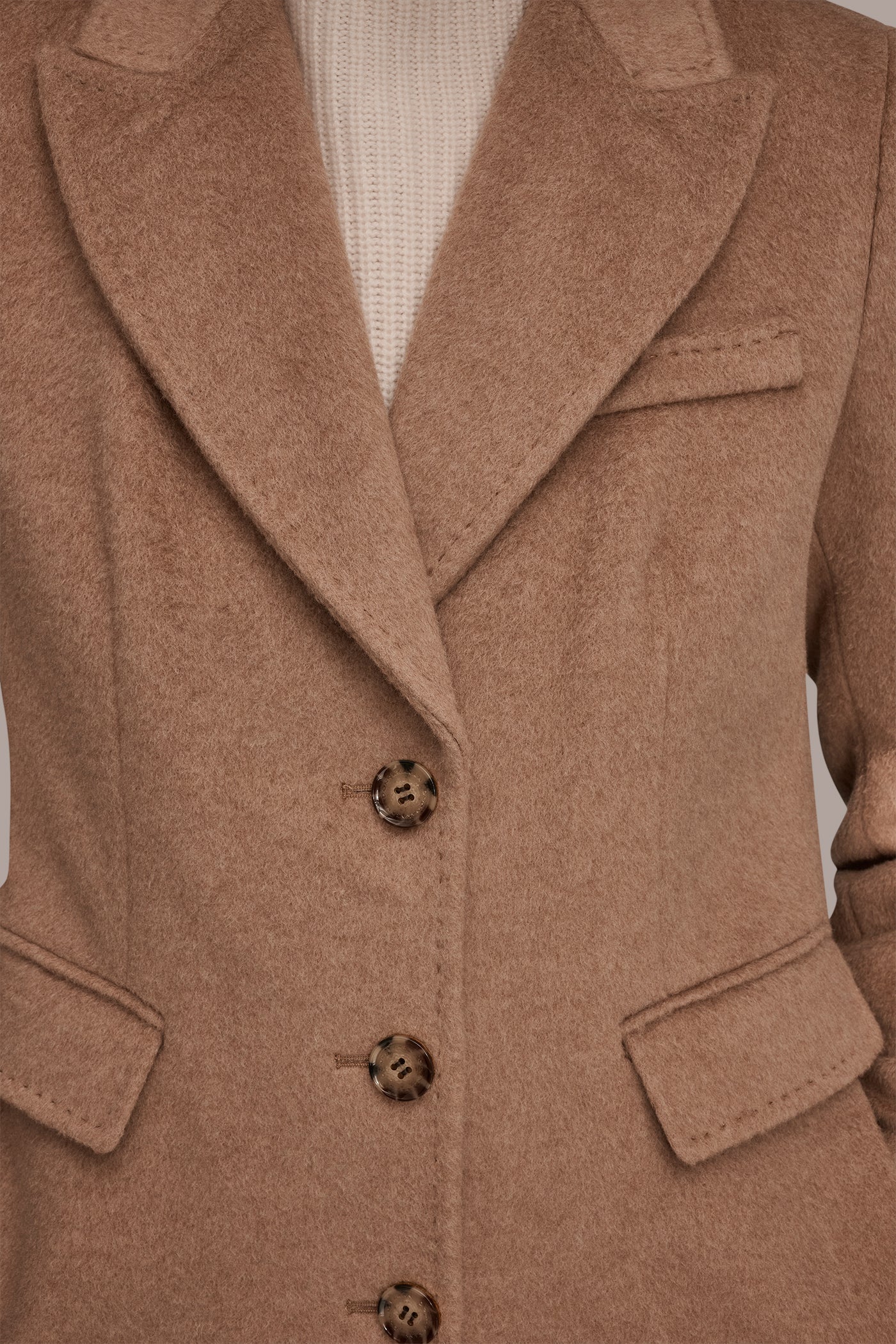 DOUBLE FACE WOOL COAT VIEW 7 | Included in discounts