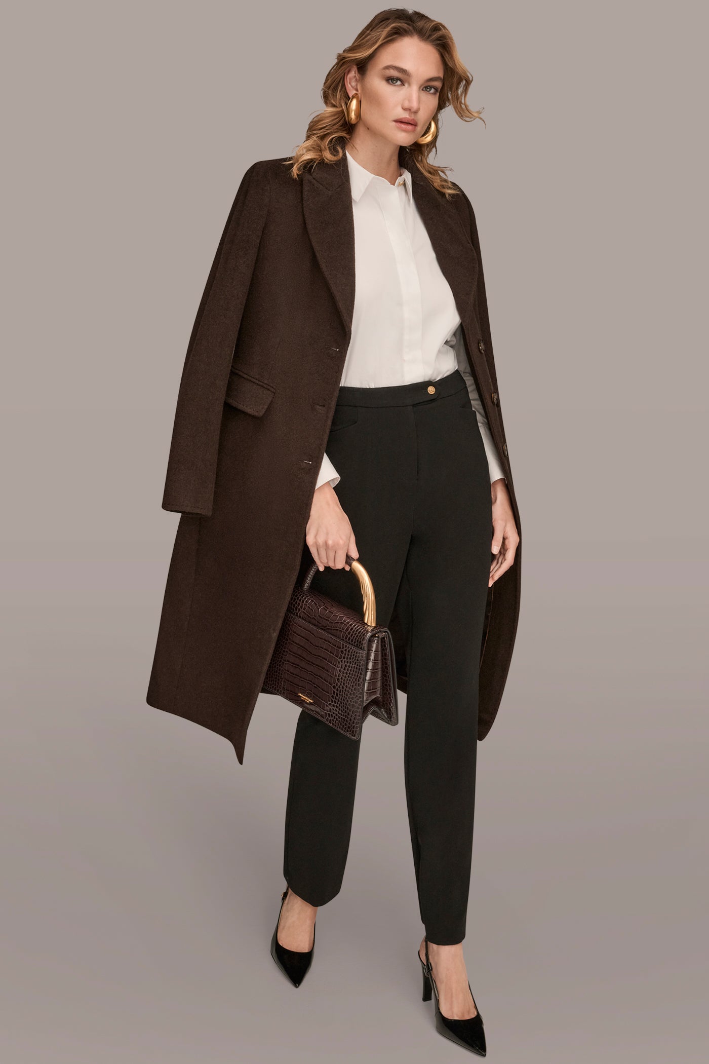 DOUBLE FACE WOOL COAT VIEW 4 | All Products