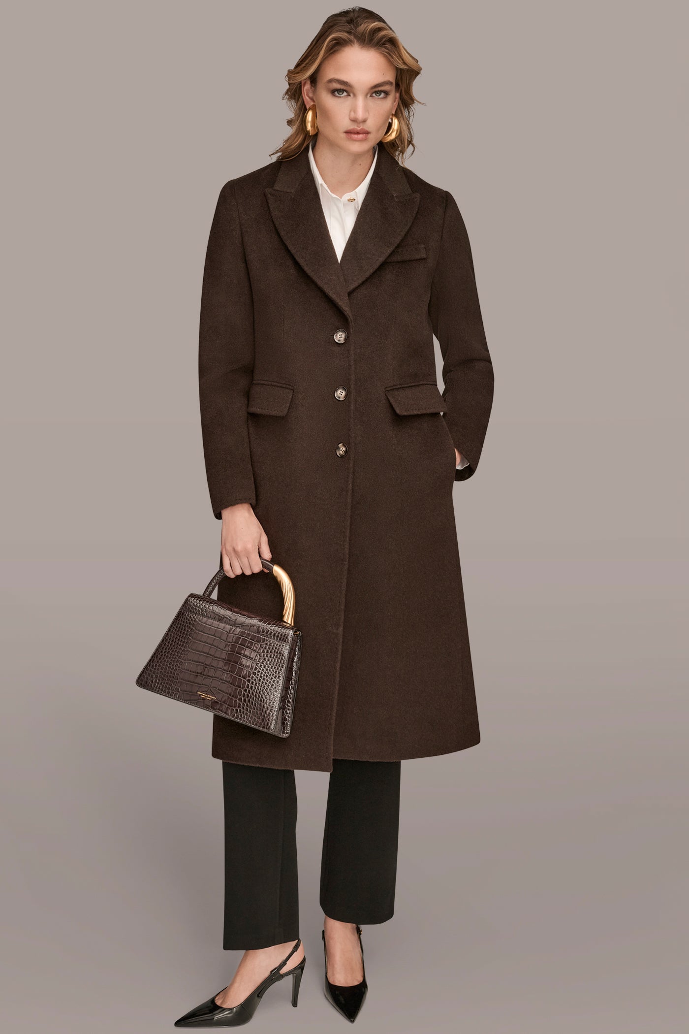 DOUBLE FACE WOOL COAT VIEW 6 | All Products