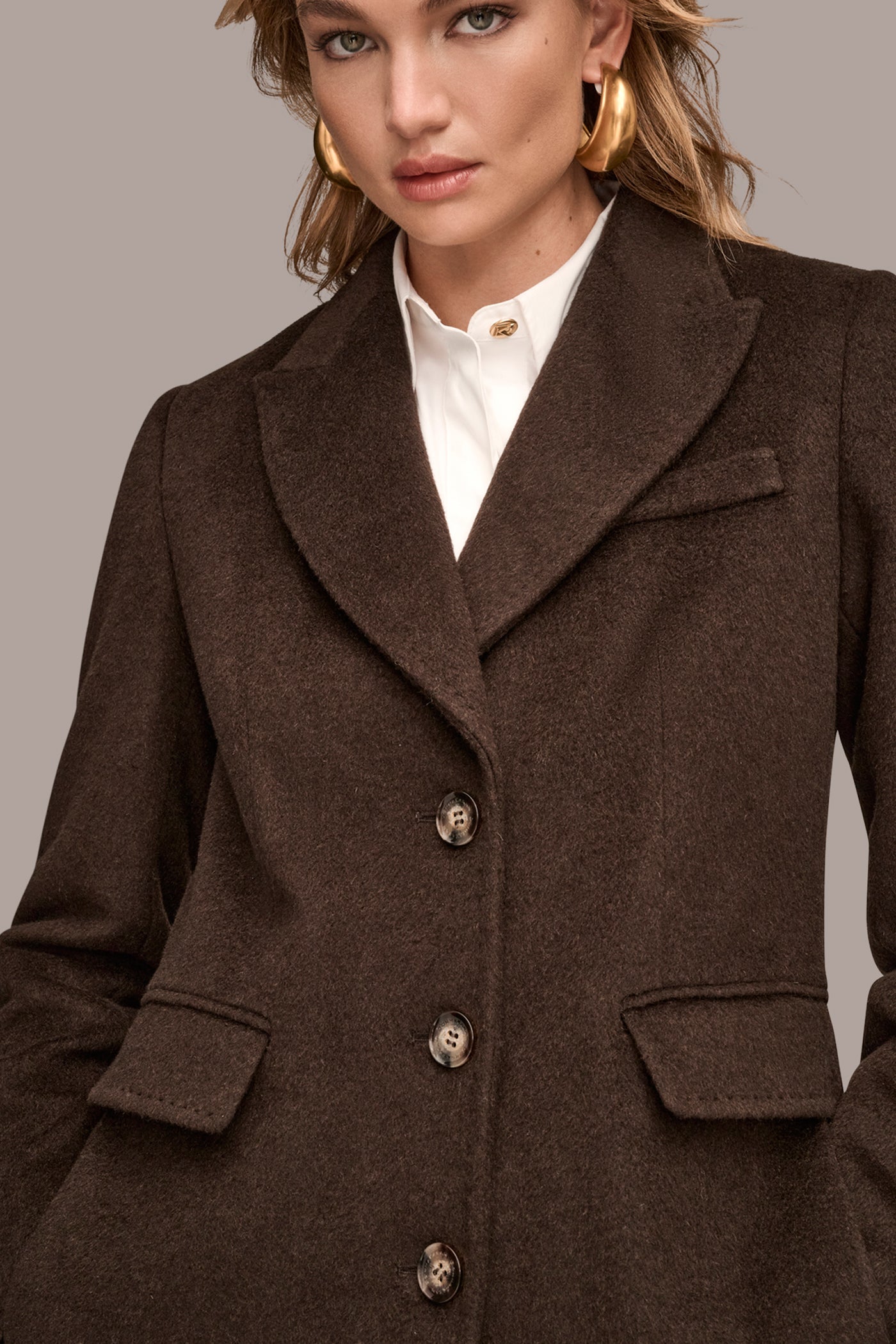 DOUBLE FACE WOOL COAT VIEW 7 | All Products