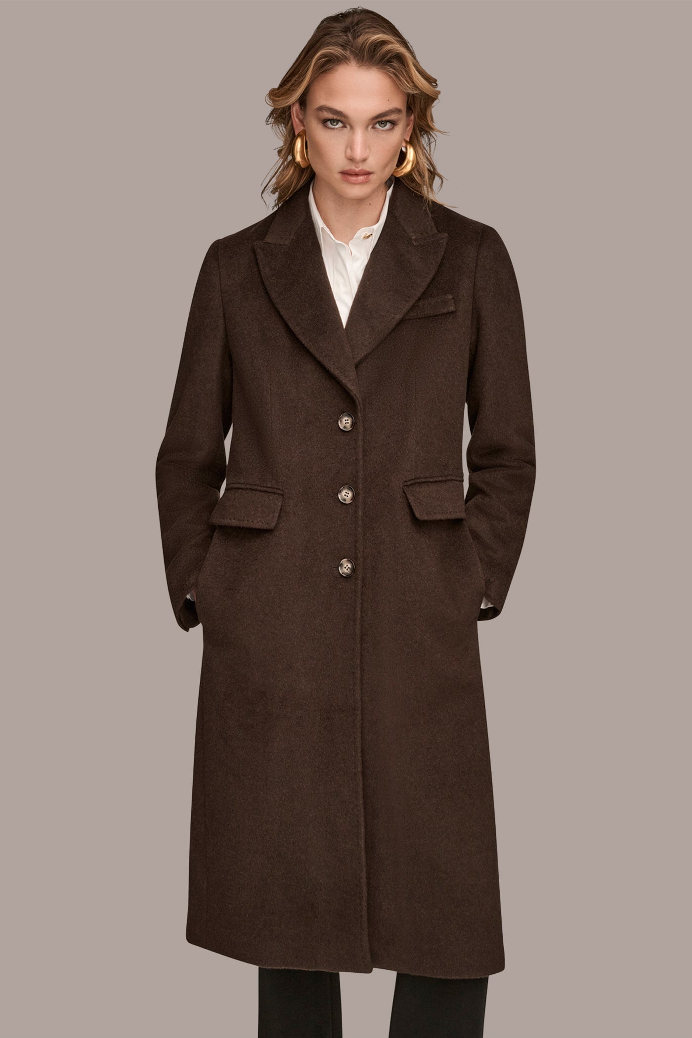 DOUBLE FACE WOOL COAT | View 1 | All Products