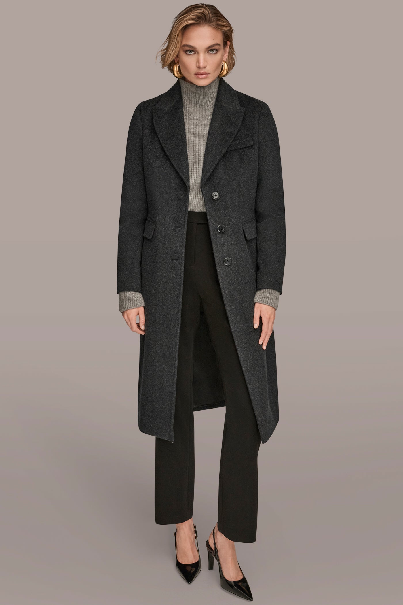DOUBLE FACE WOOL COAT VIEW 9 | New clothing
