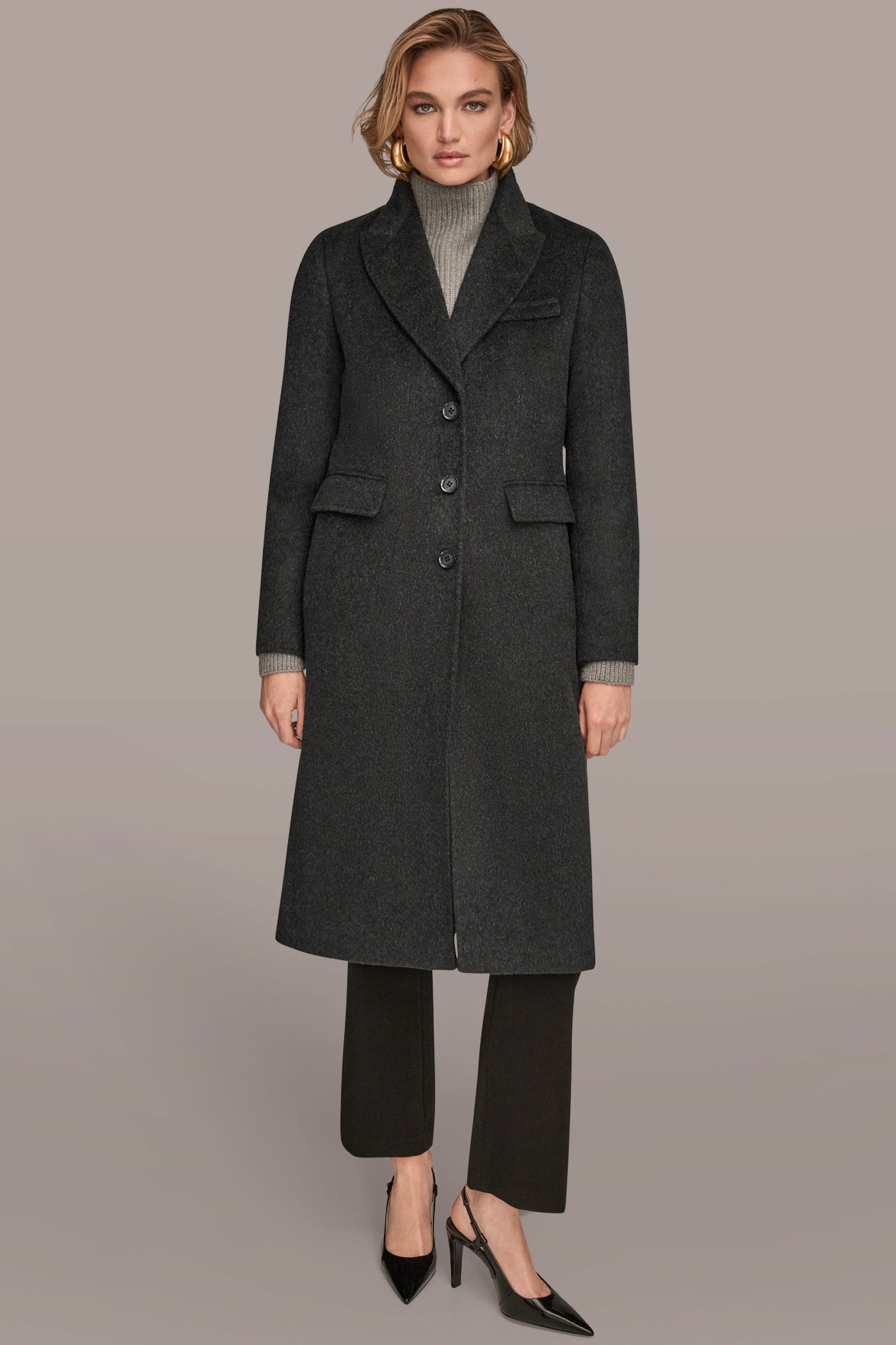 DOUBLE FACE WOOL COAT VIEW 8 | New clothing